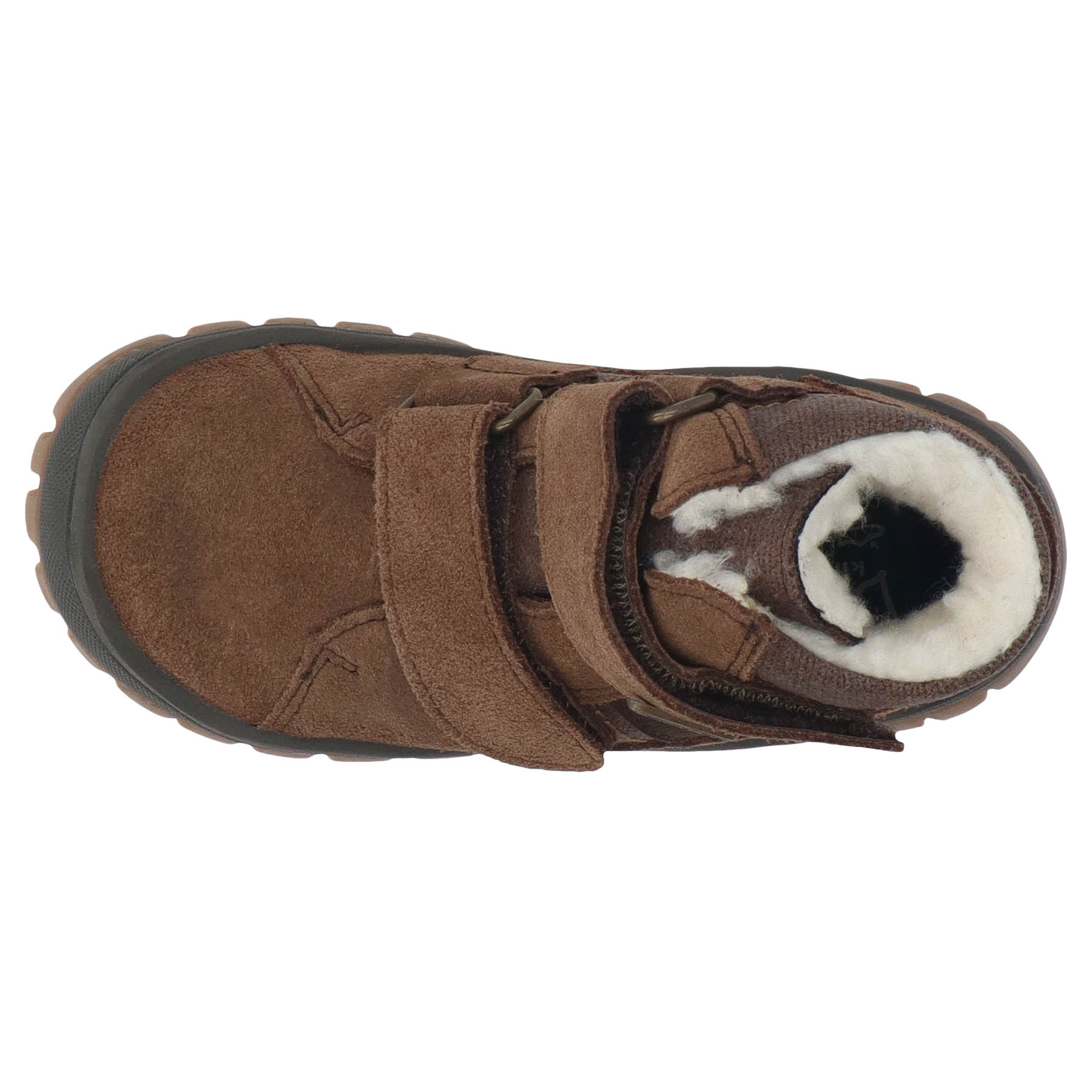 braune stiefeletten draufsicht