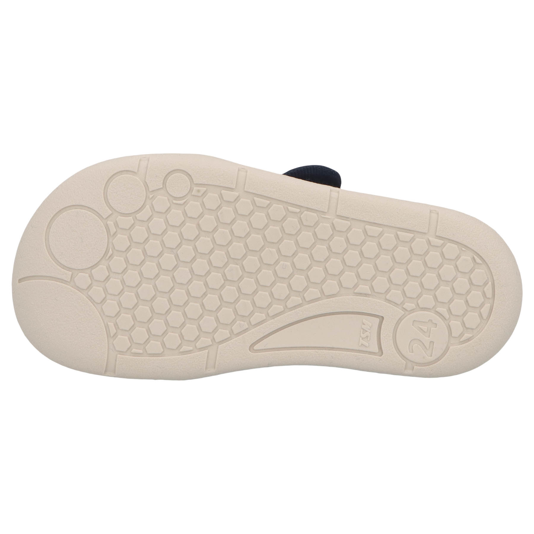 blaue lauflernschuhe sohlenansicht