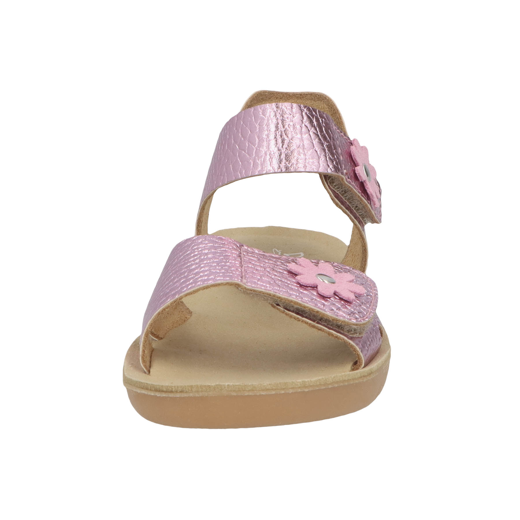 mehrfarbige sandale vorderansicht