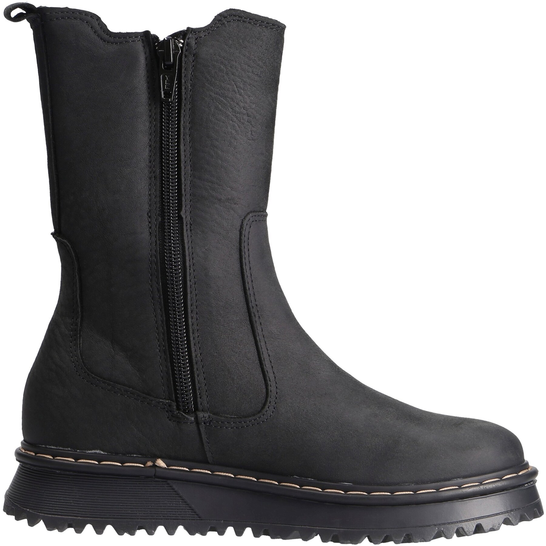 graue stiefeletten seitenansicht rechts