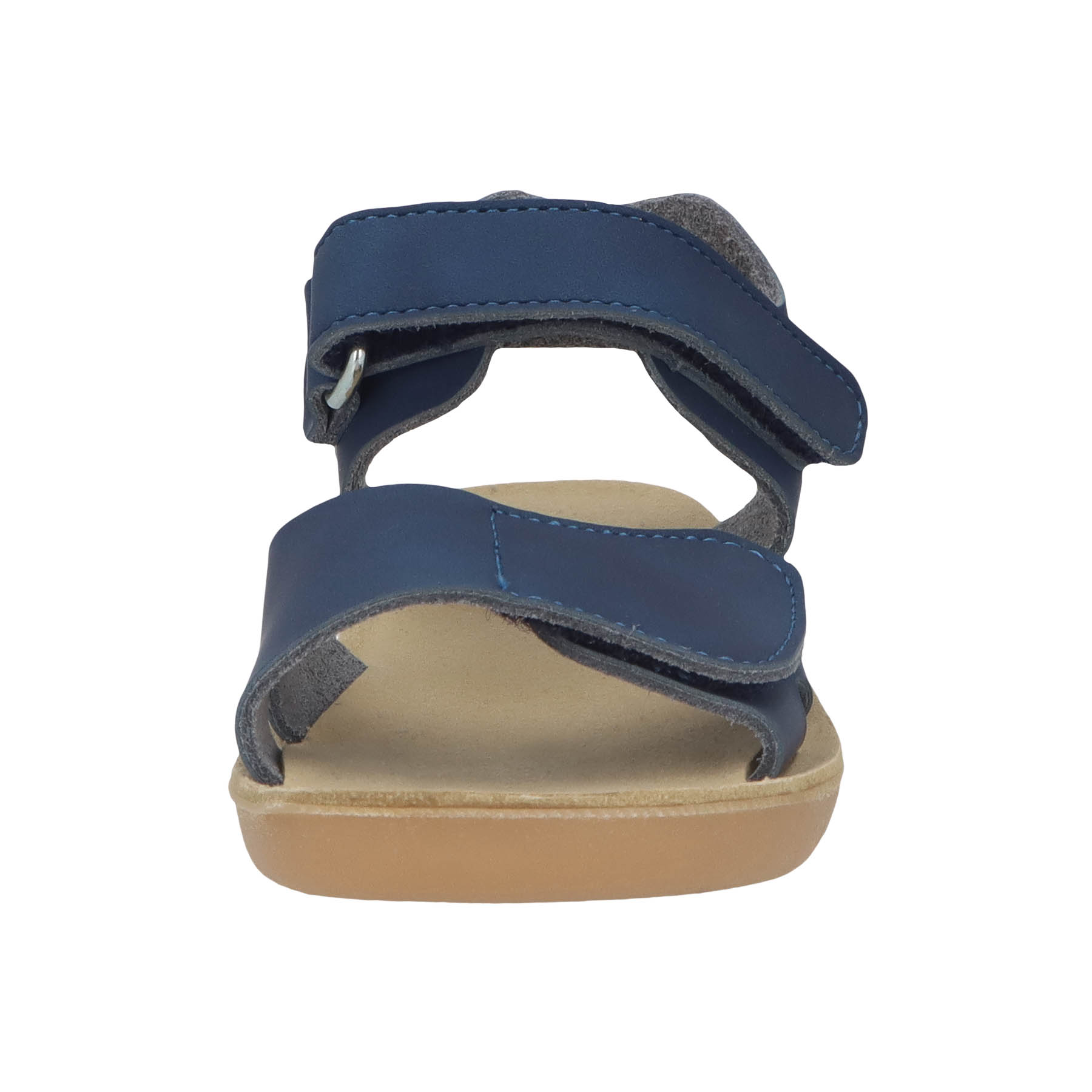 blaue sandale vorderansicht