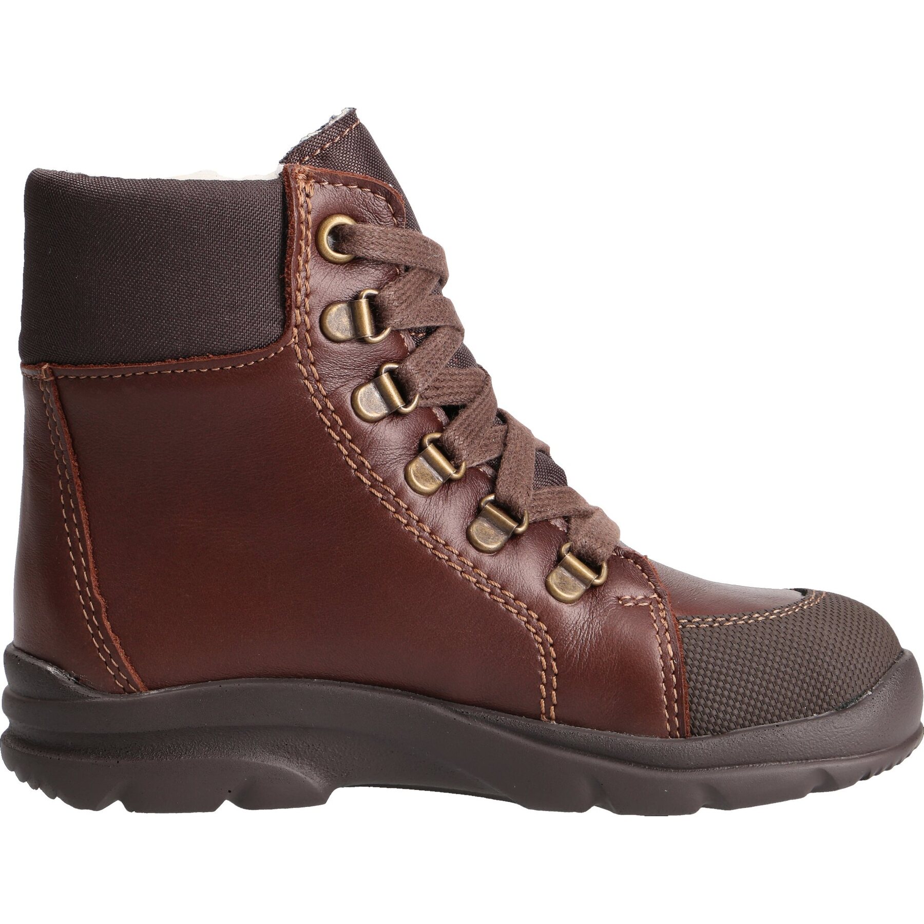 braune stiefeletten seitenansicht rechts