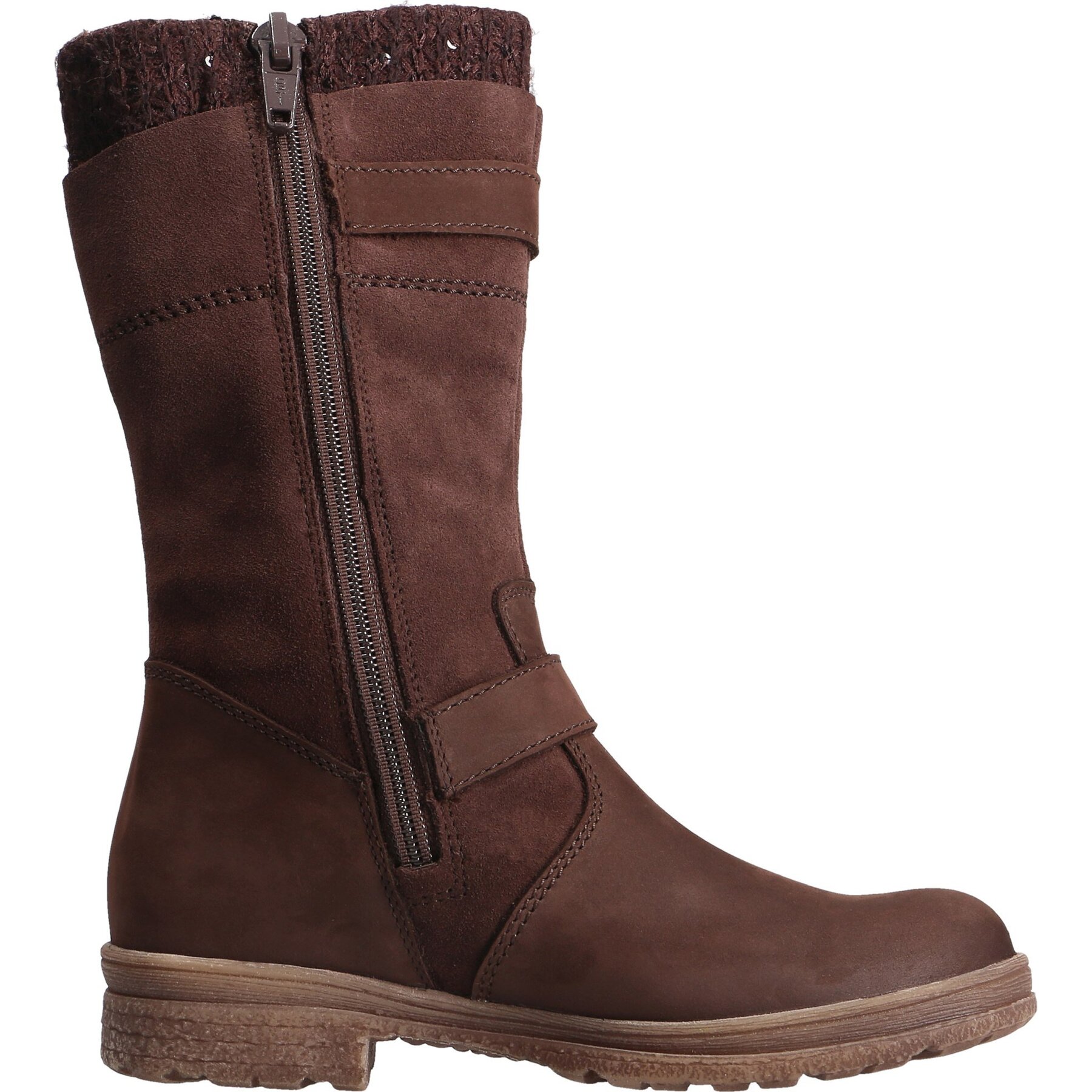 braune stiefel seitenansicht rechts