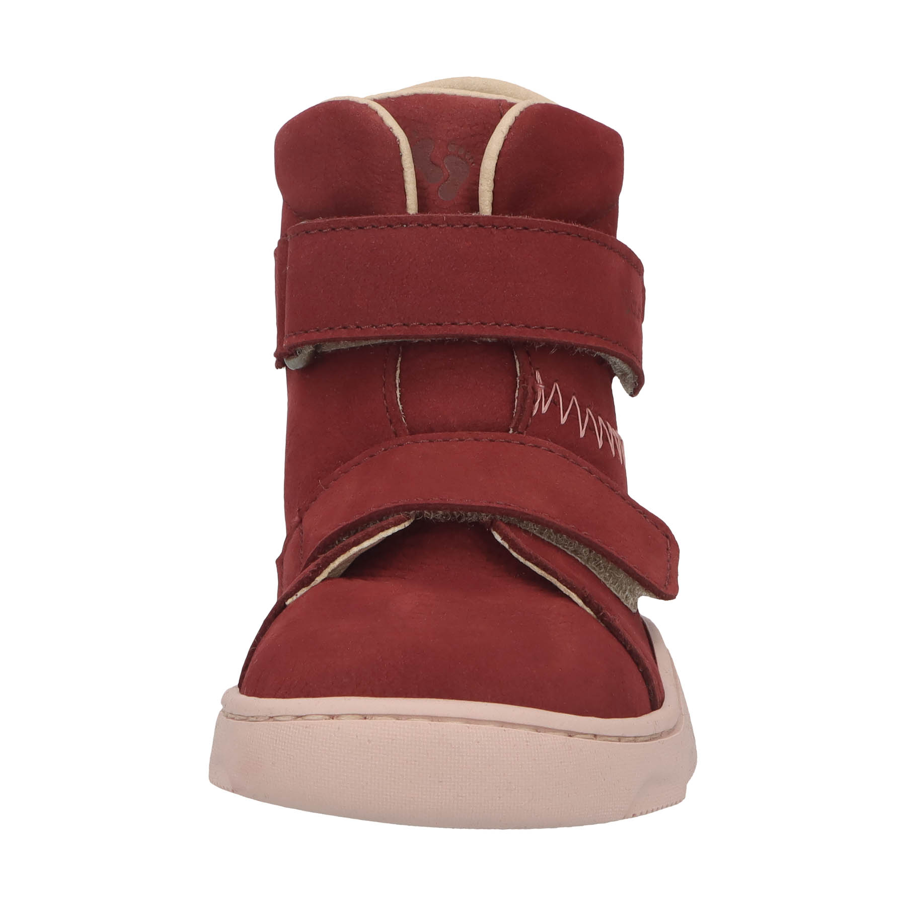 rote lauflernschuhe vorderansicht