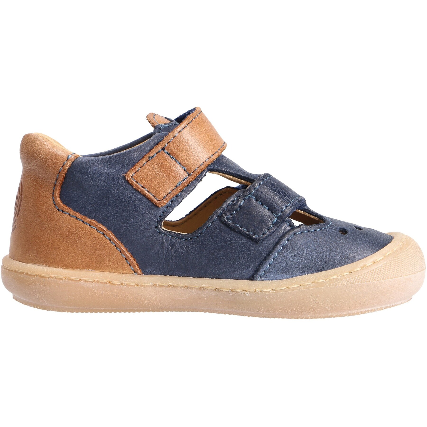 blaue lauflernschuhe seitenansicht rechts