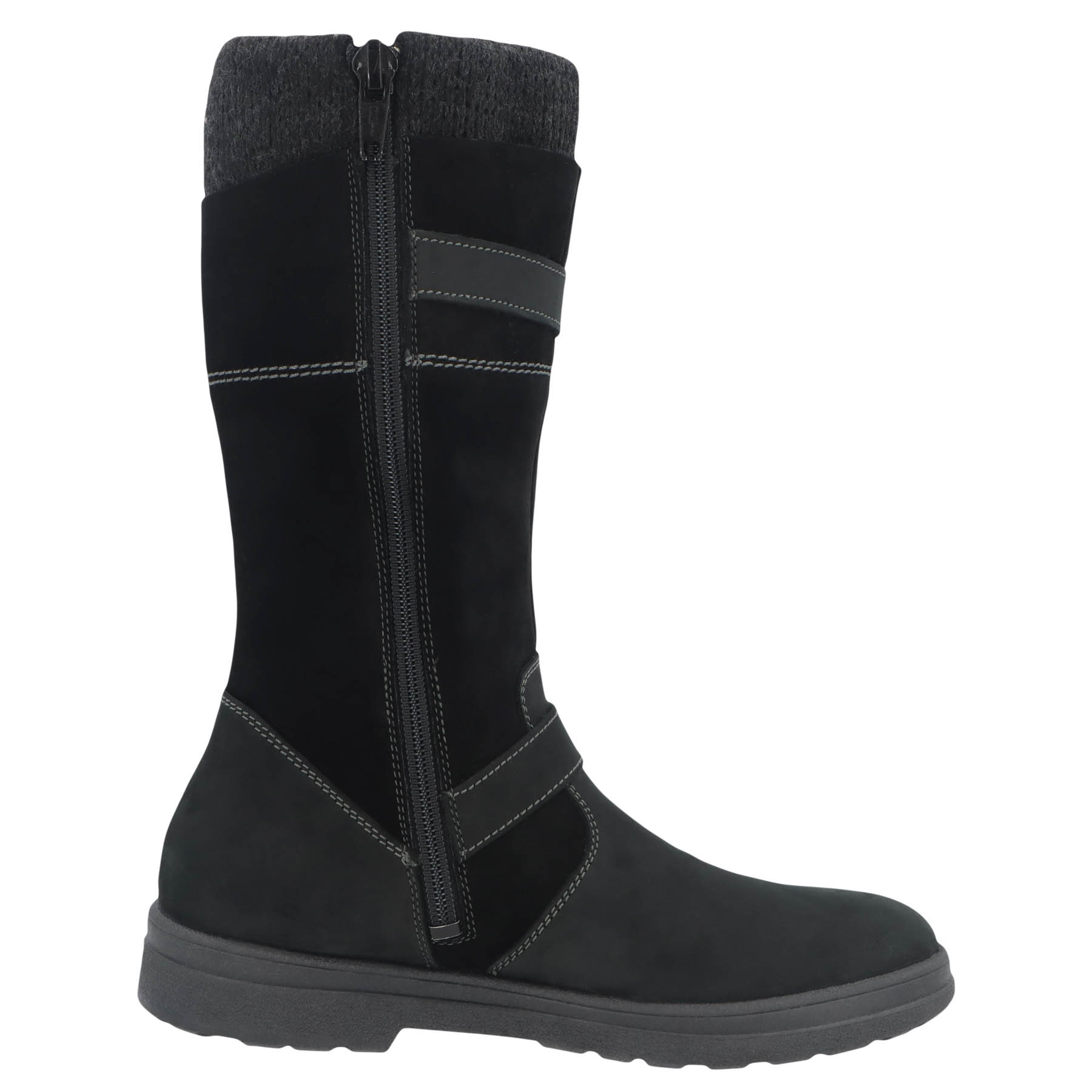 schwarze stiefel seitenansicht rechts