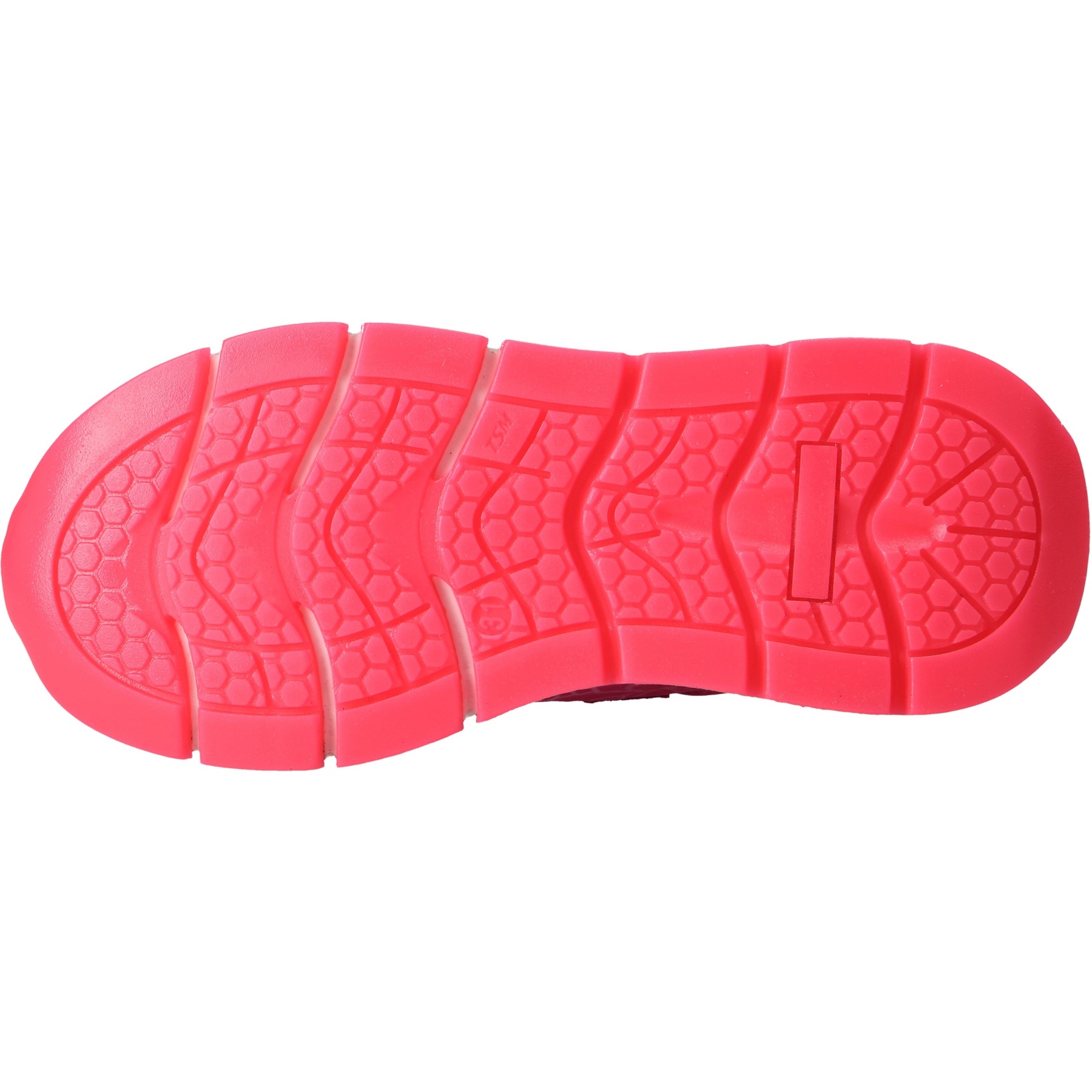 rote sneaker sohlenansicht