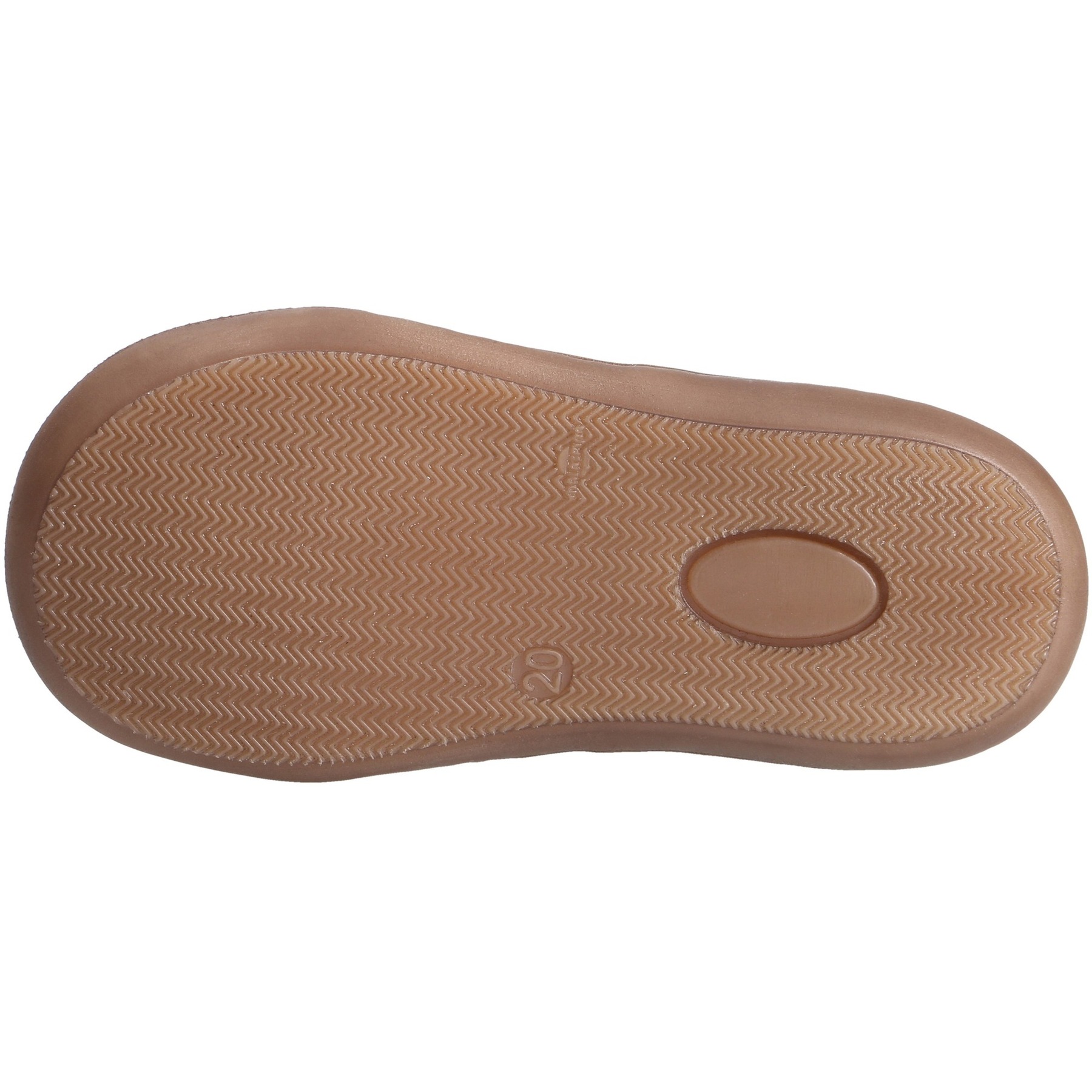 braune lauflernschuhe sohlenansicht