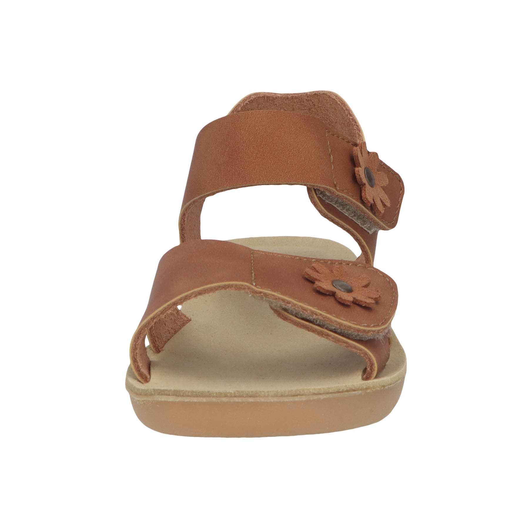 braune sandale vorderansicht