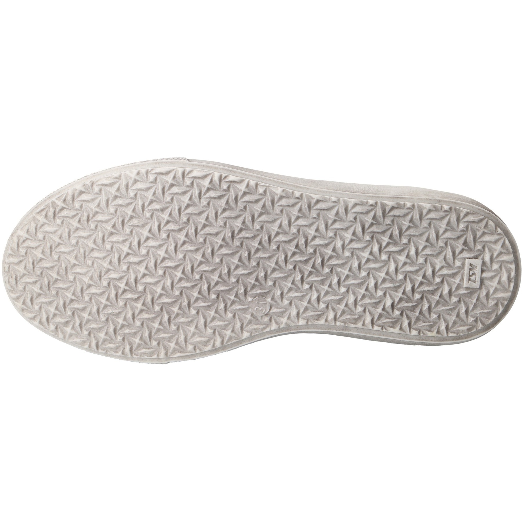 blaue halbschuh sohlenansicht