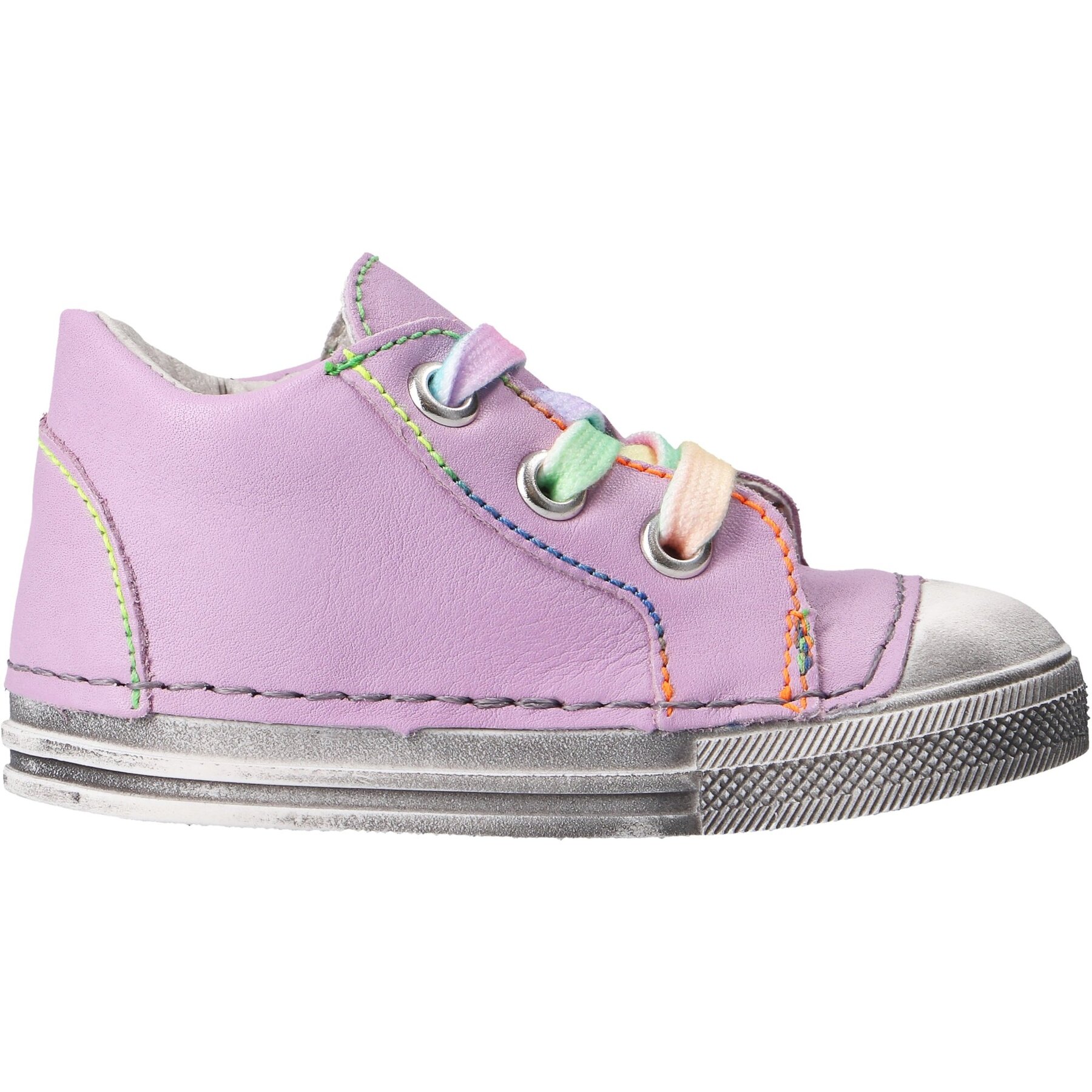 rote lauflernschuhe seitenansicht rechts