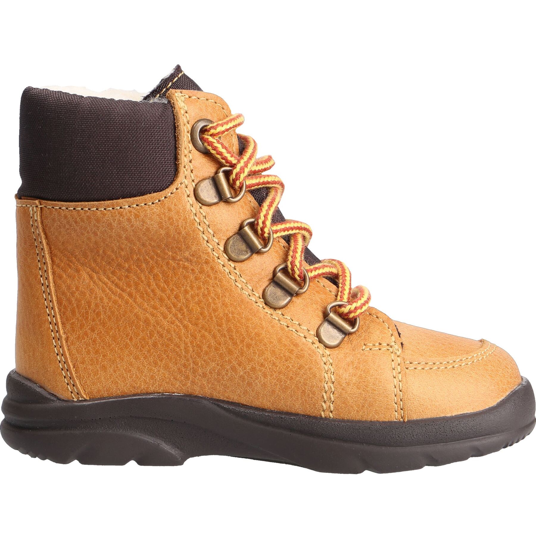 braune stiefeletten seitenansicht rechts