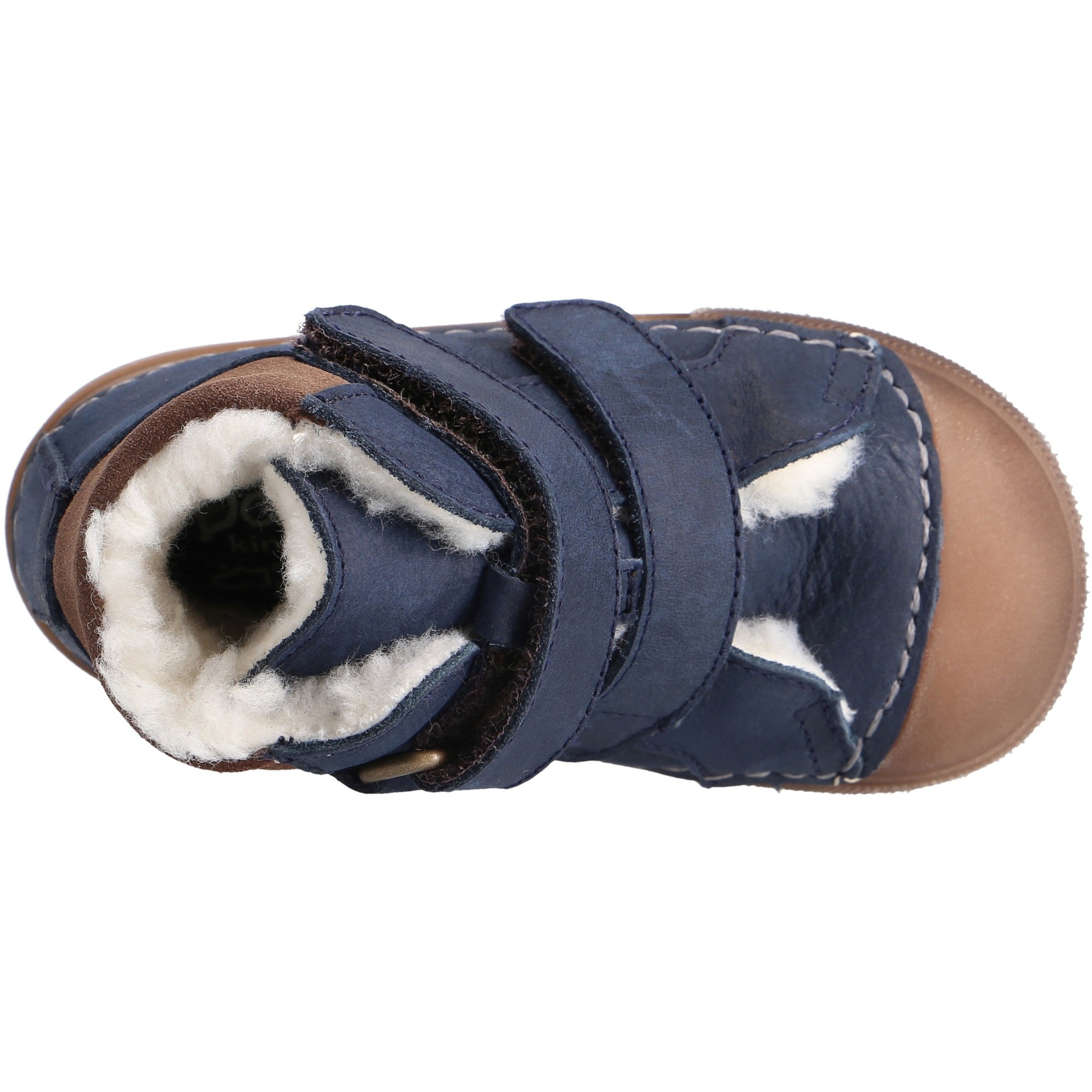 blaue lauflernschuhe draufsicht