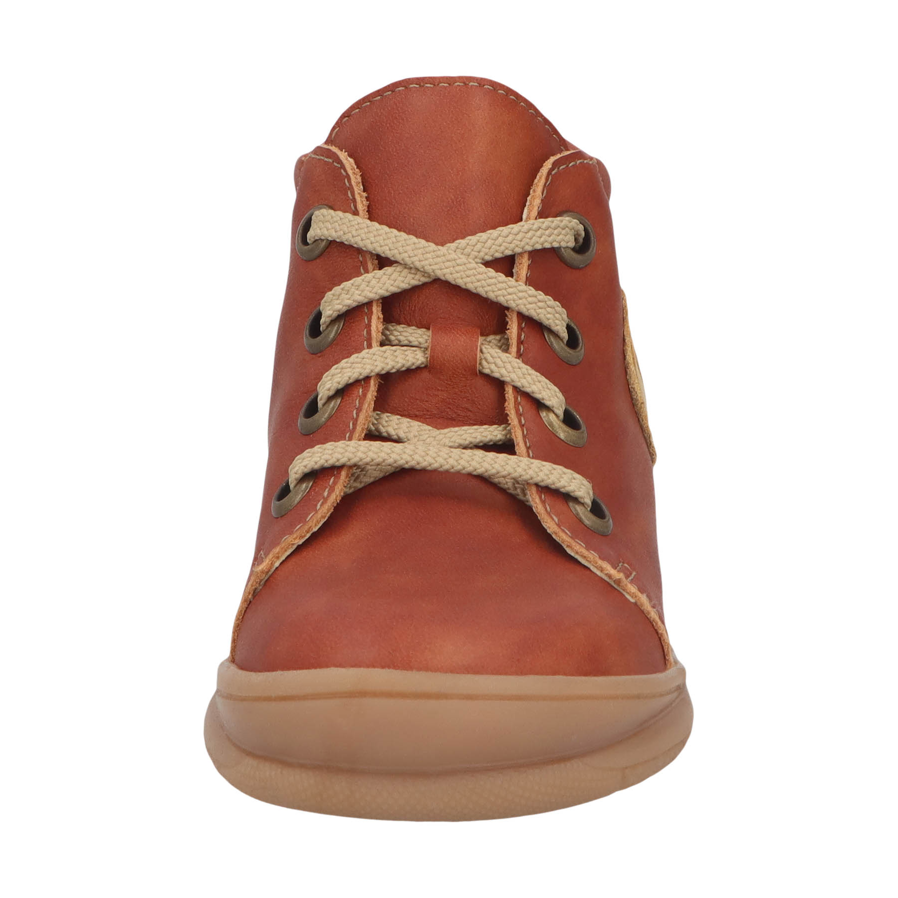 braune lauflernschuhe vorderansicht