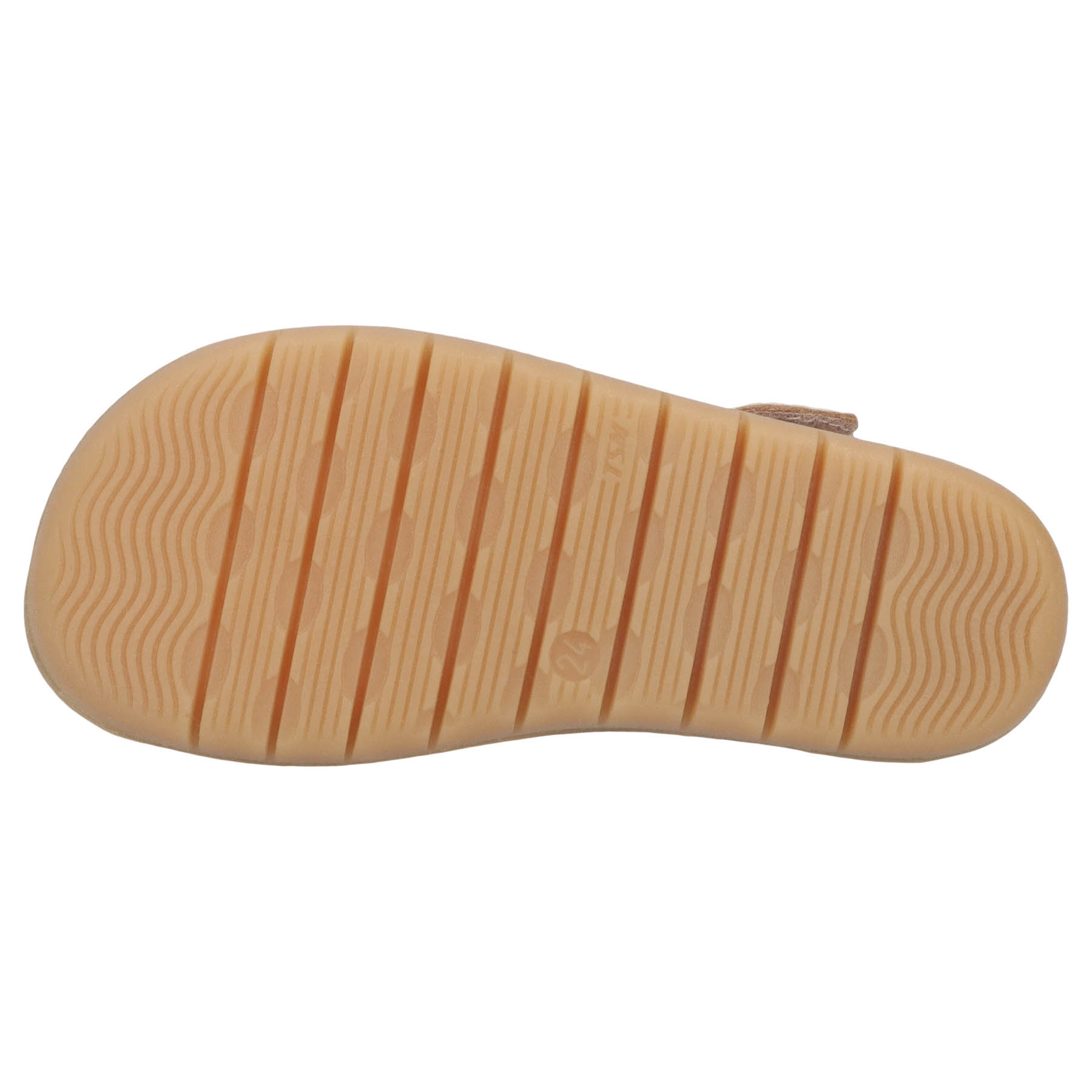 mehrfarbige sandale sohlenansicht