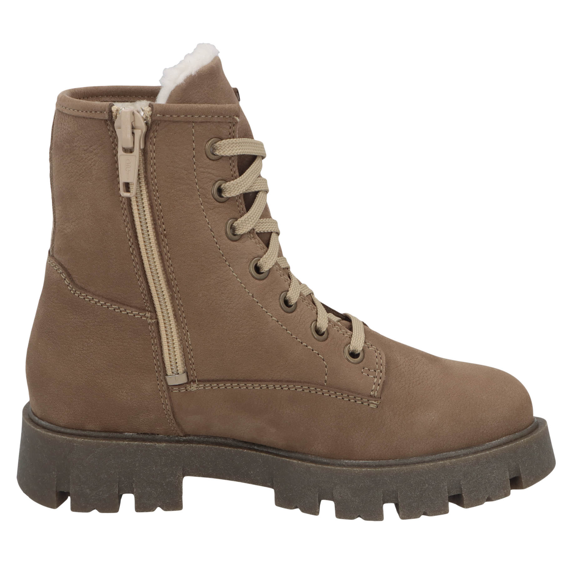 braune stiefeletten seitenansicht rechts