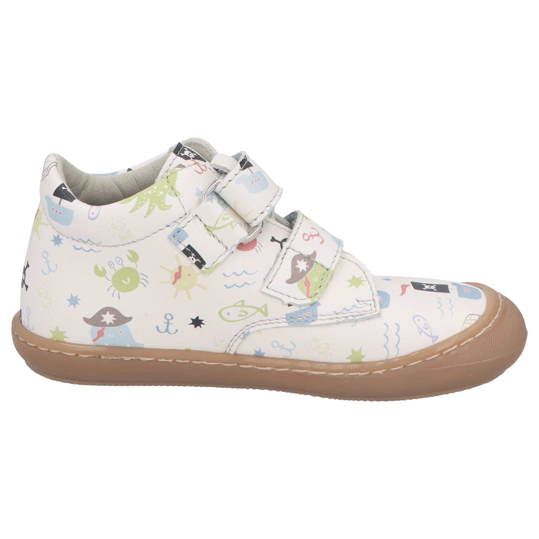 mehrfarbige lauflernschuhe seitenansicht rechts