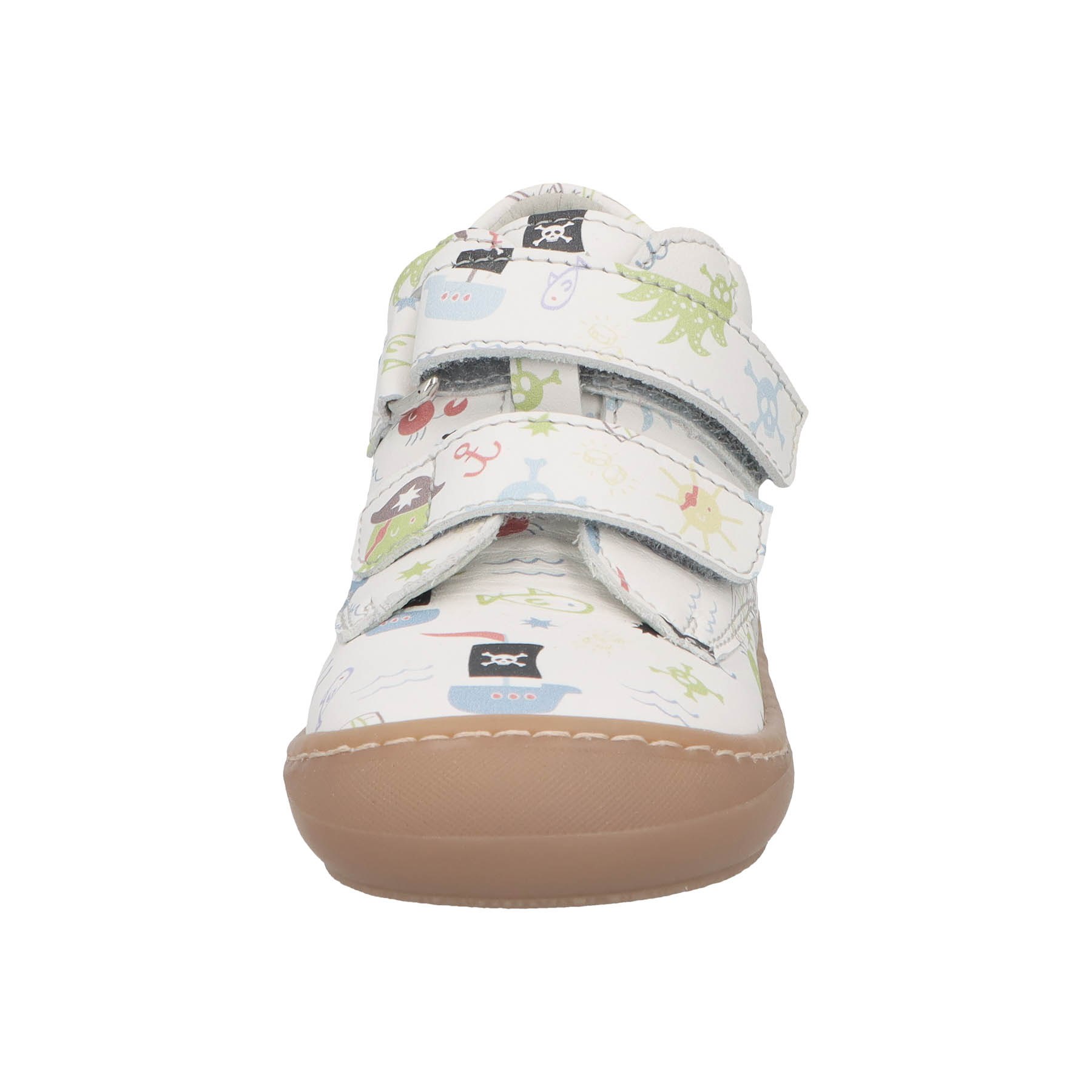 mehrfarbige lauflernschuhe vorderansicht