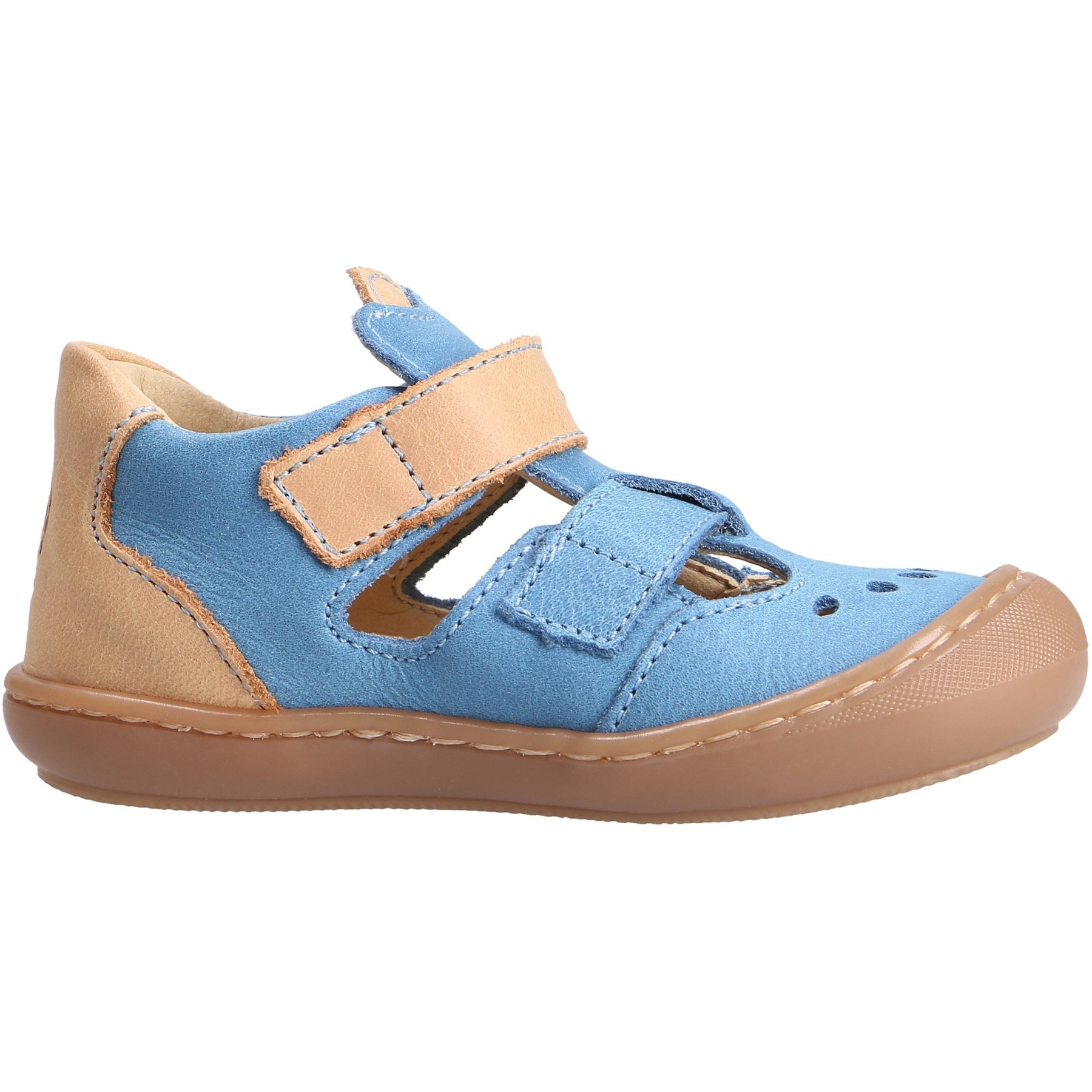 blaue lauflernschuhe seitenansicht rechts