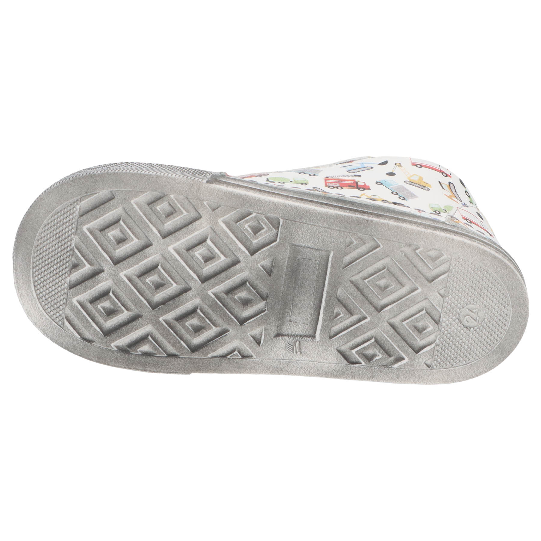 mehrfarbige lauflernschuhe sohlenansicht