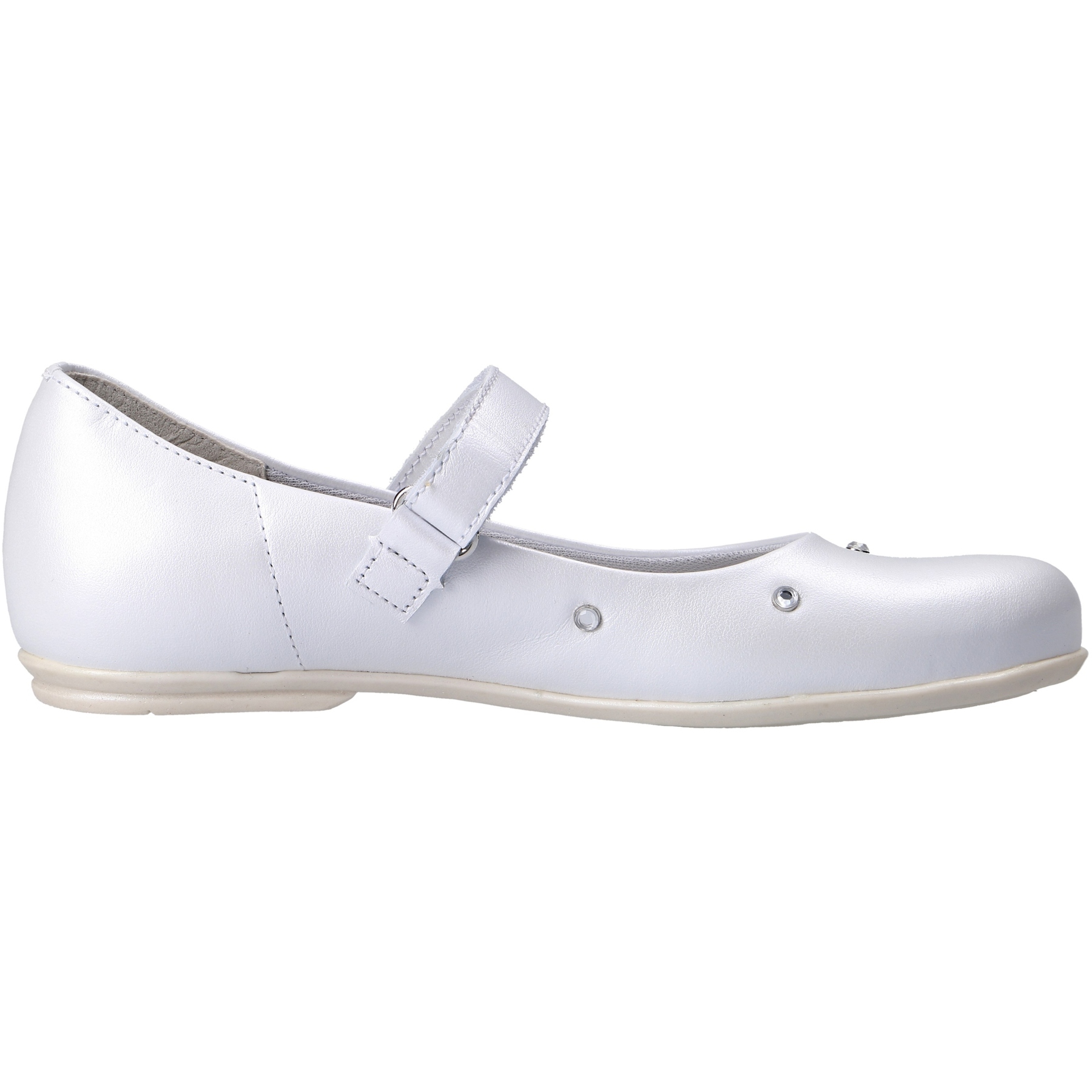 weiße ballerina seitenansicht rechts