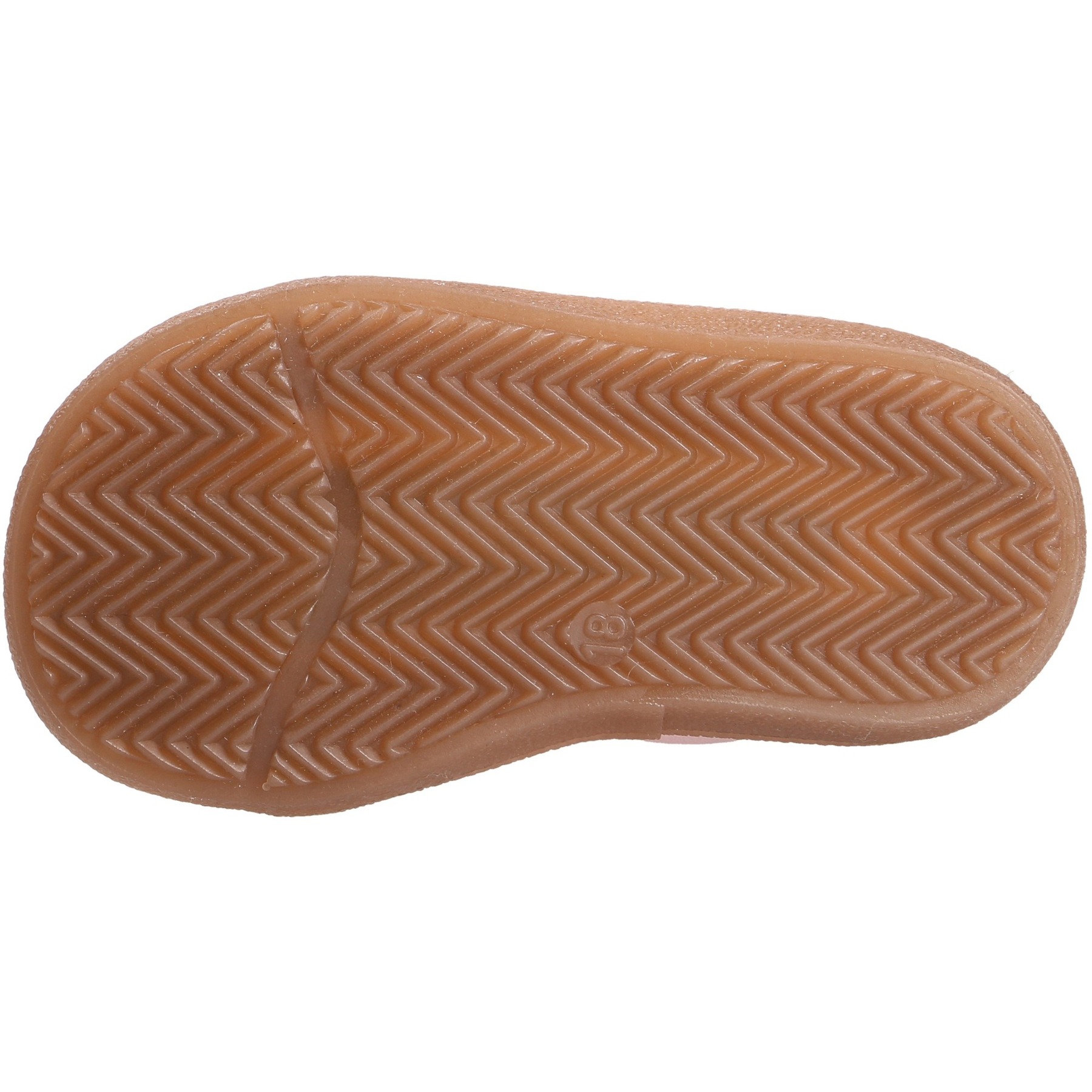 rote lauflernschuhe sohlenansicht