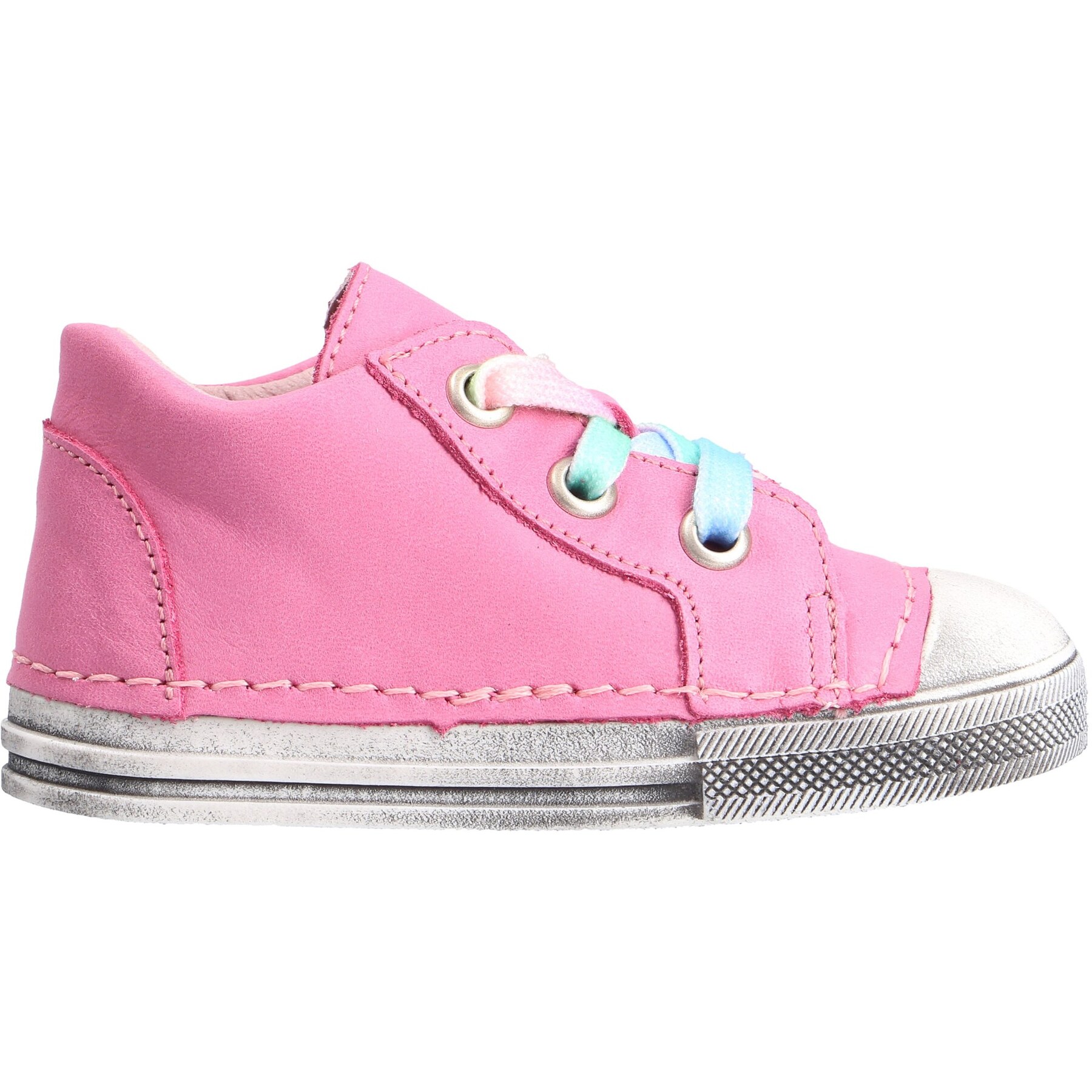 rote lauflernschuhe seitenansicht rechts