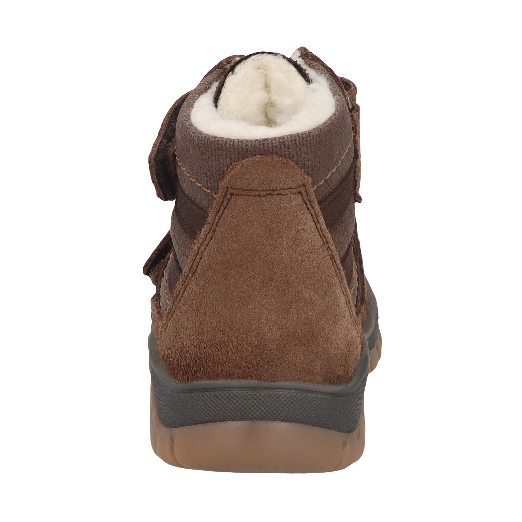 braune stiefeletten hinteransicht