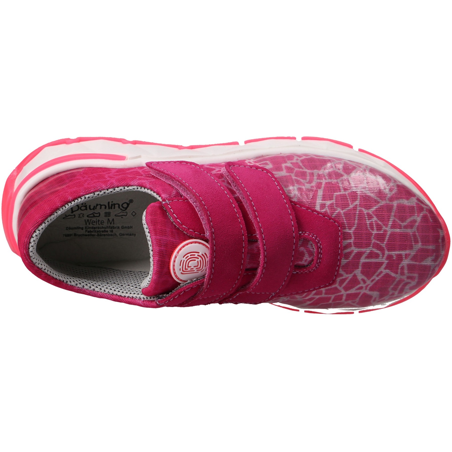 rote sneaker draufsicht