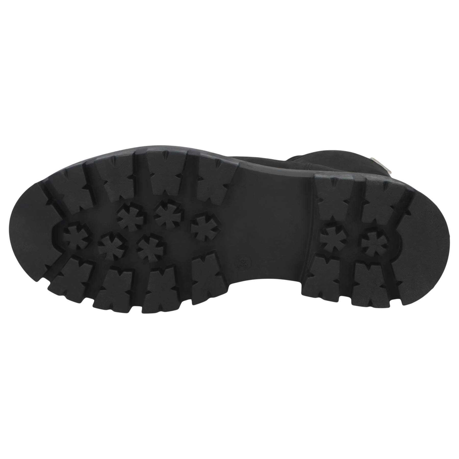 schwarze stiefeletten sohlenansicht