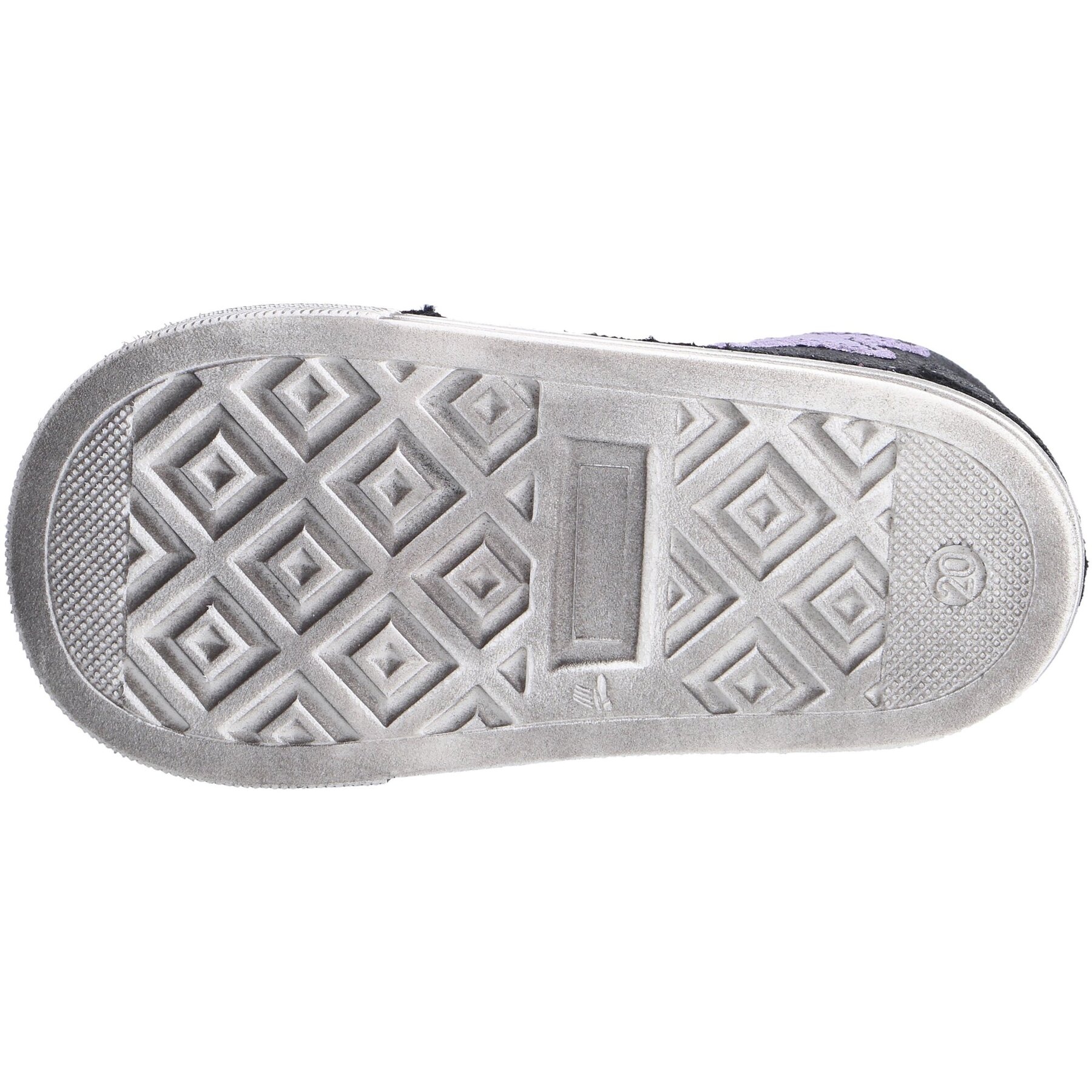 blaue lauflernschuhe sohlenansicht