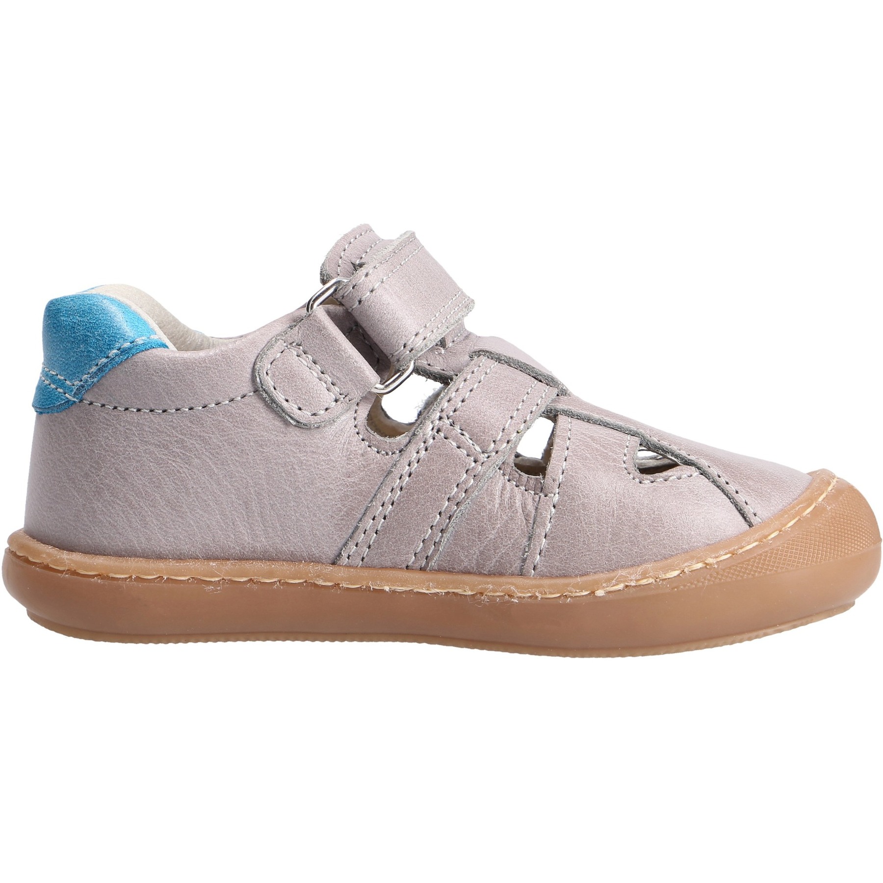 graue lauflernschuhe seitenansicht rechts