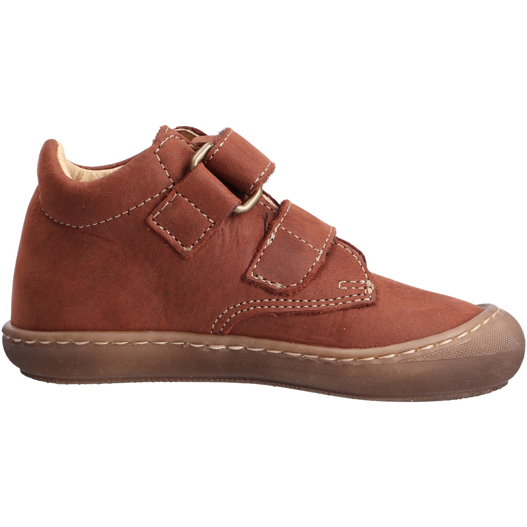 braune lauflernschuhe seitenansicht rechts