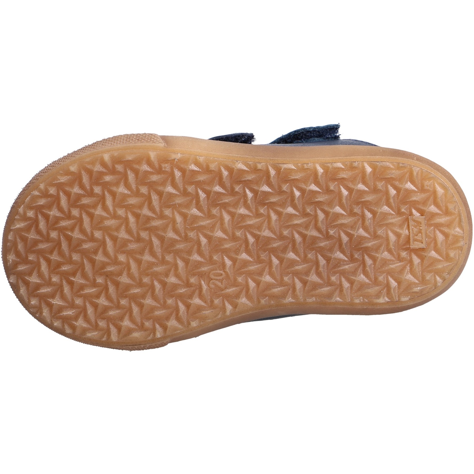 blaue mid cut sohlenansicht