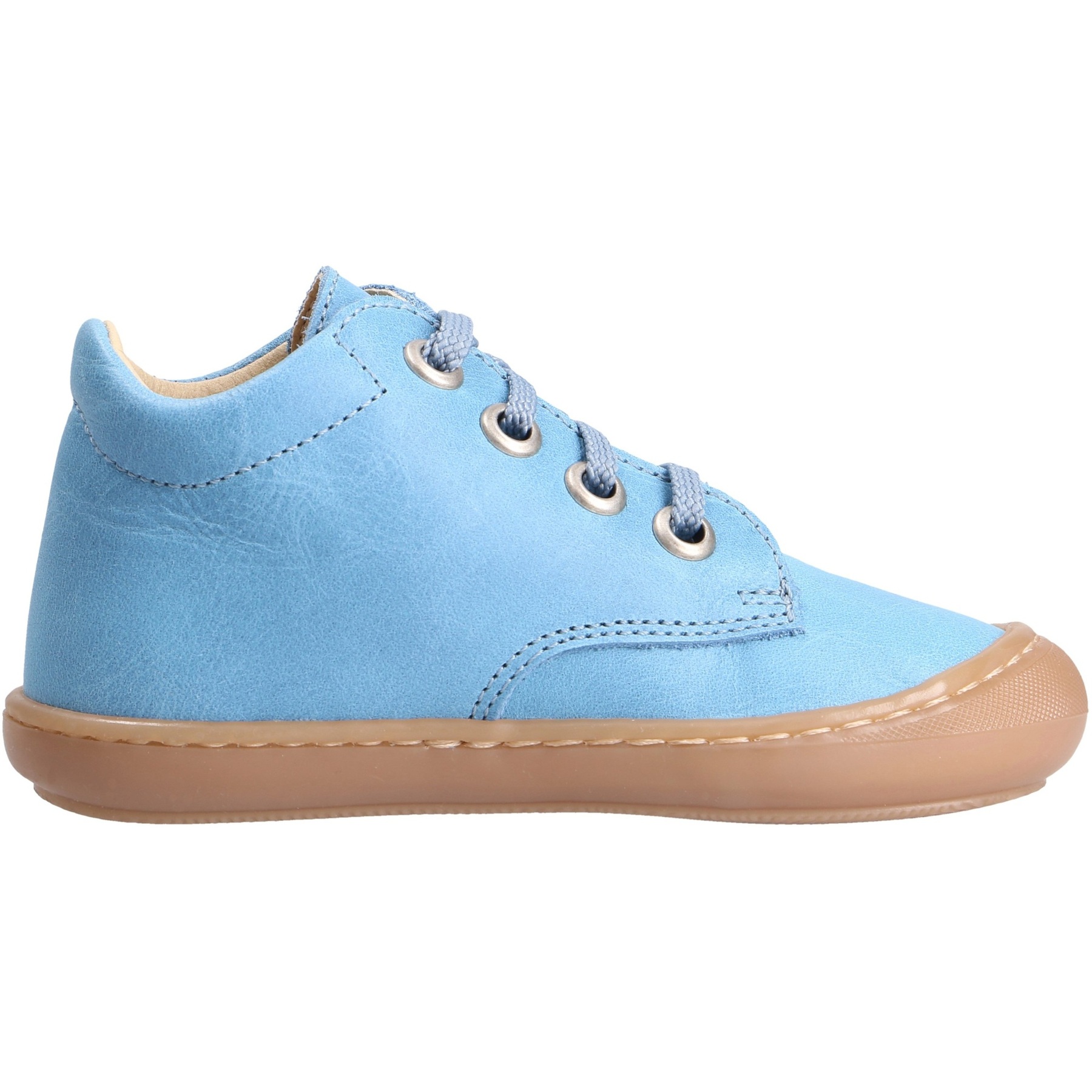 blaue lauflernschuhe seitenansicht rechts