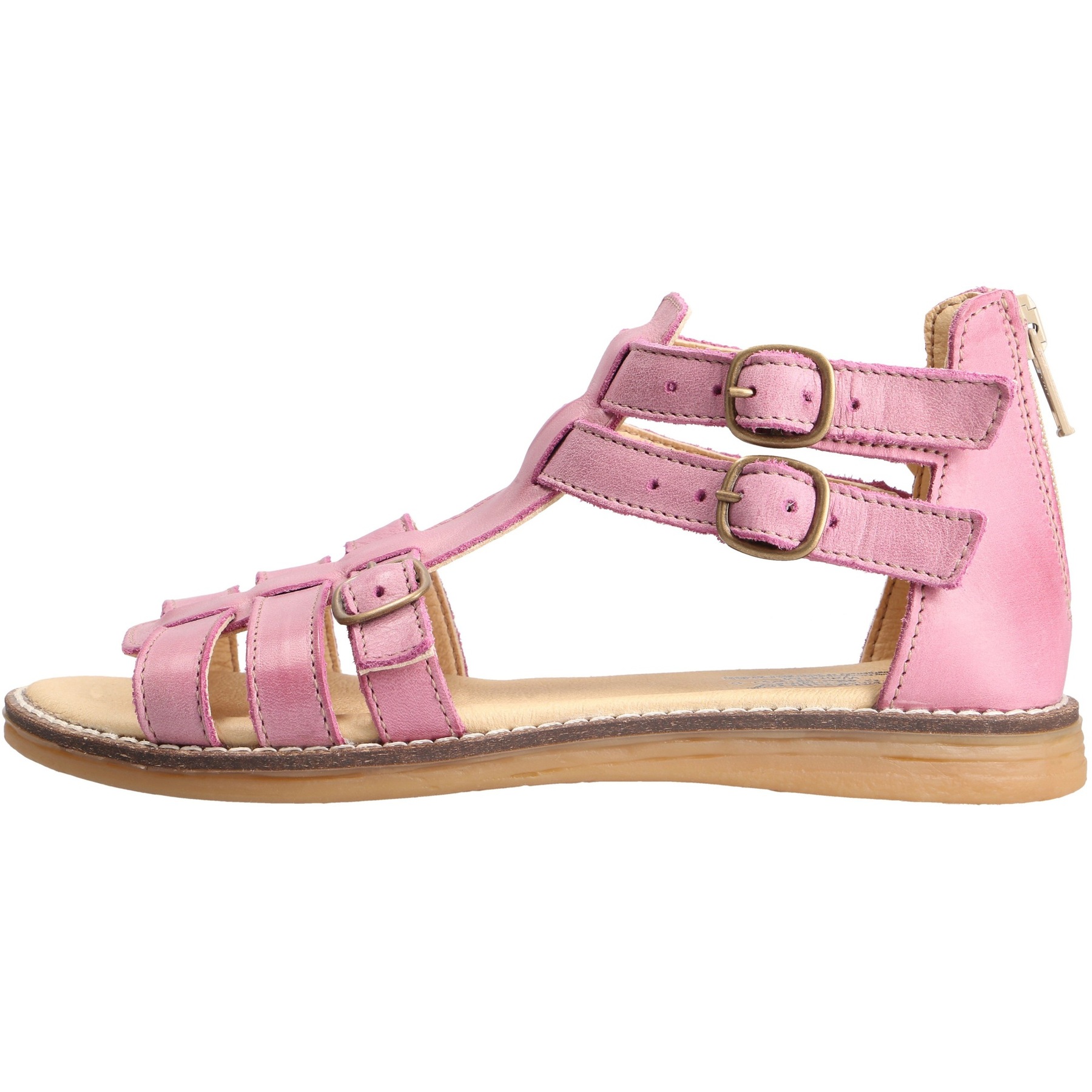 rote sandale seitenansicht links