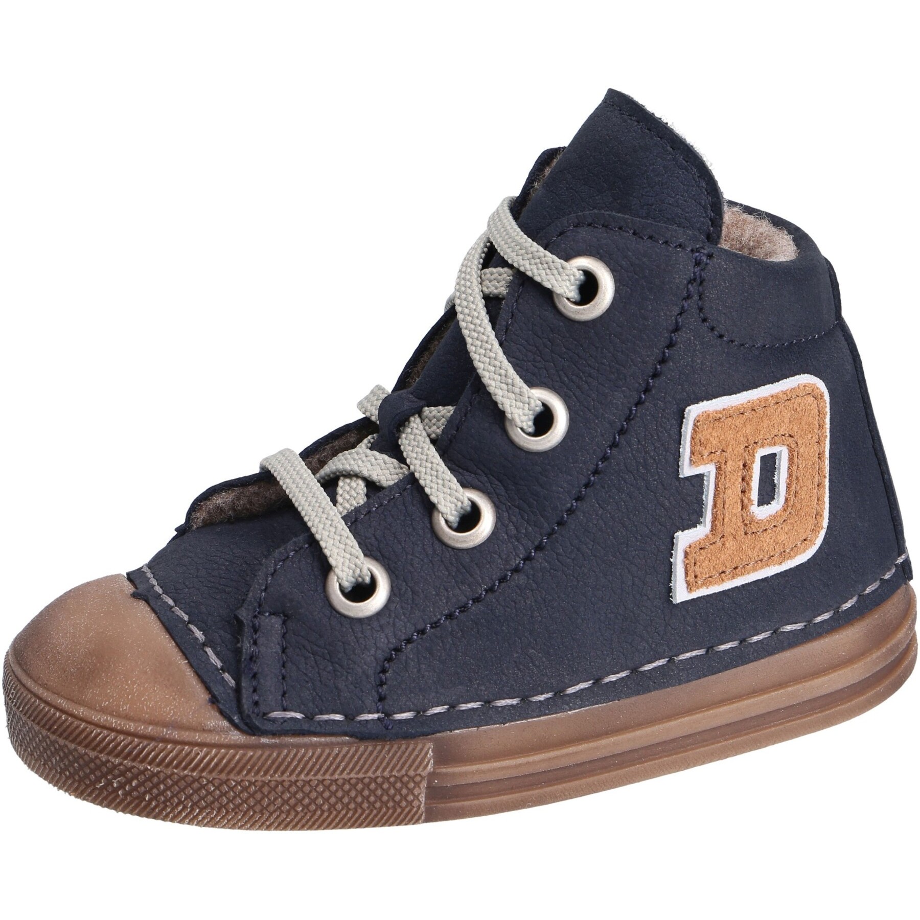 blaue lauflernschuhe 3-4 ansicht