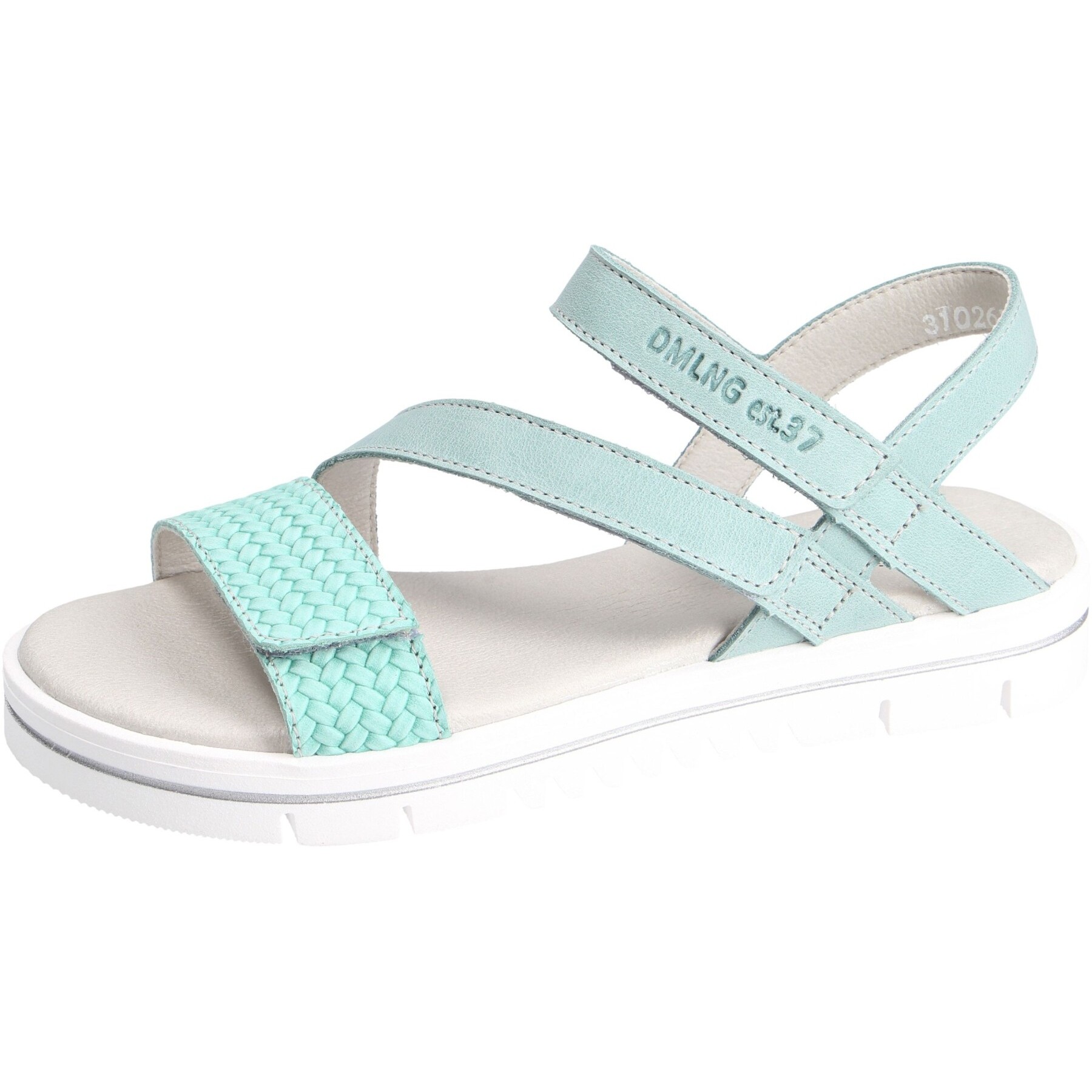 grüne sandale 3-4 ansicht