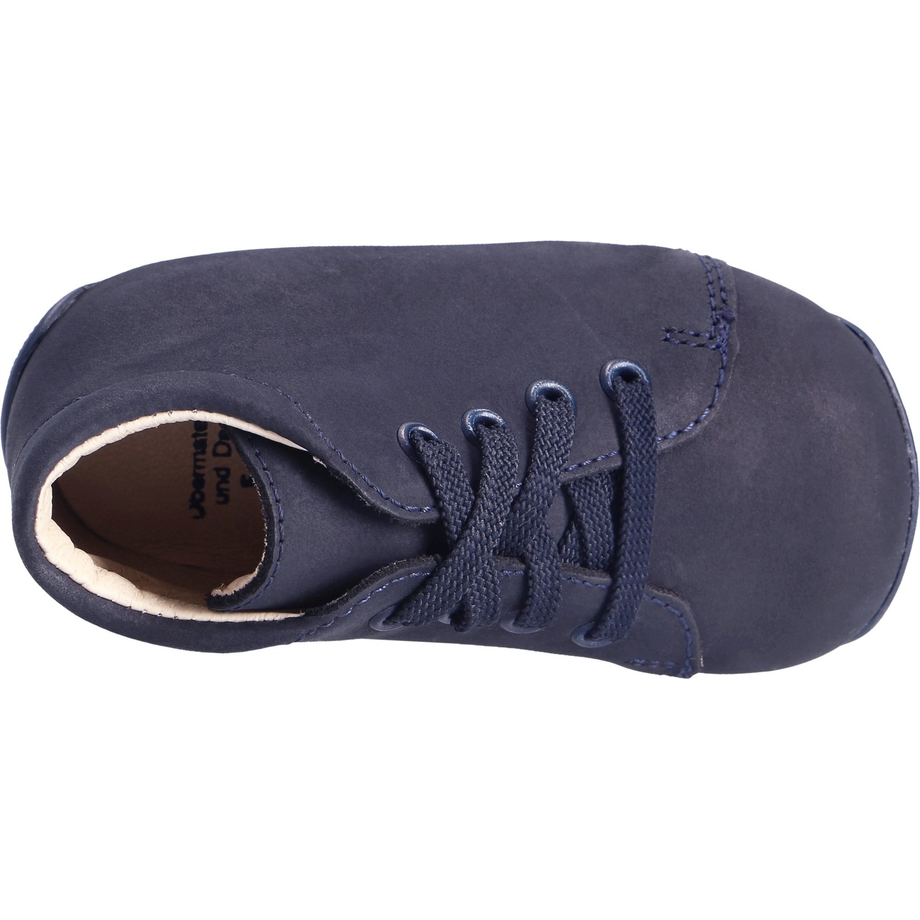 blaue lauflernschuhe draufsicht