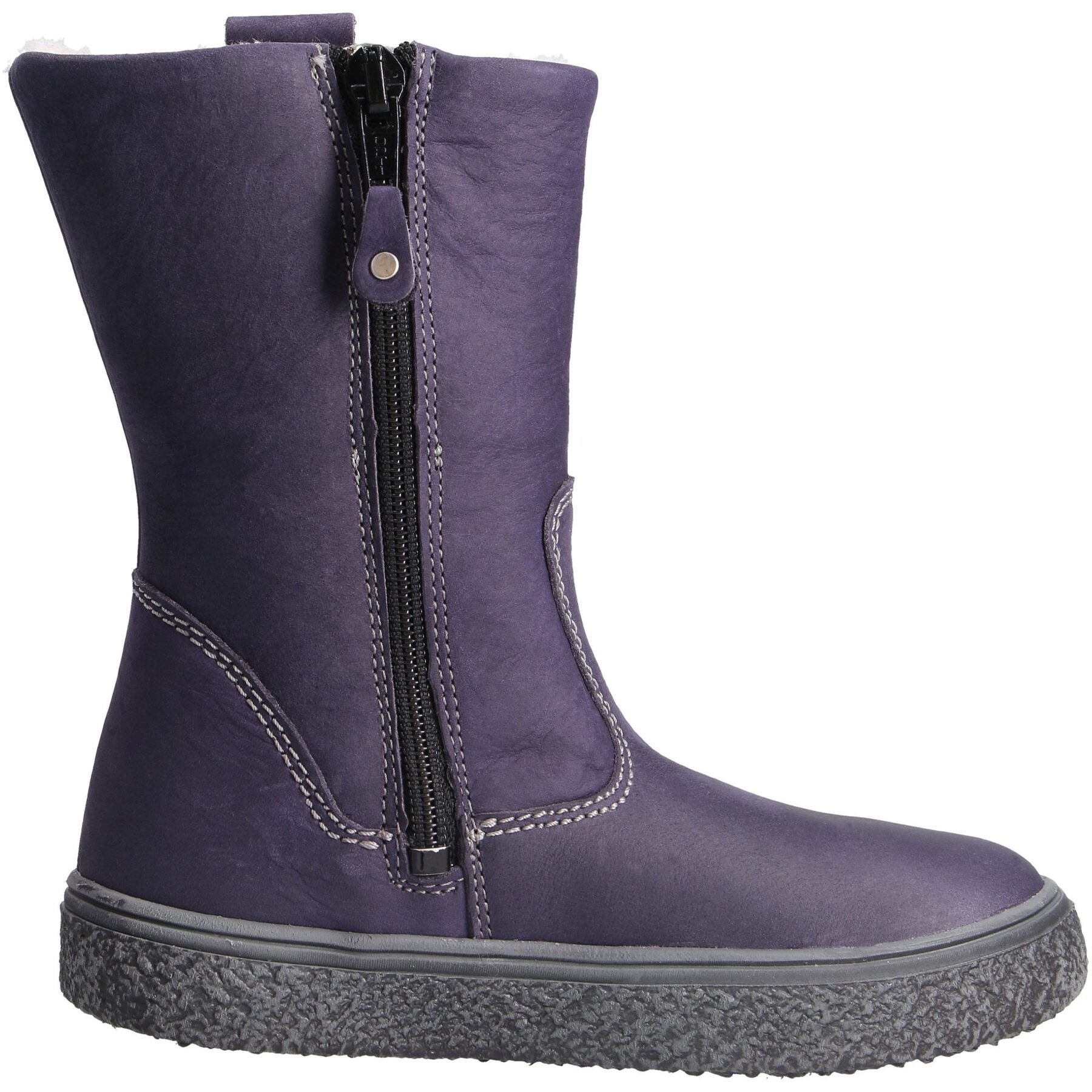 graue stiefel seitenansicht rechts