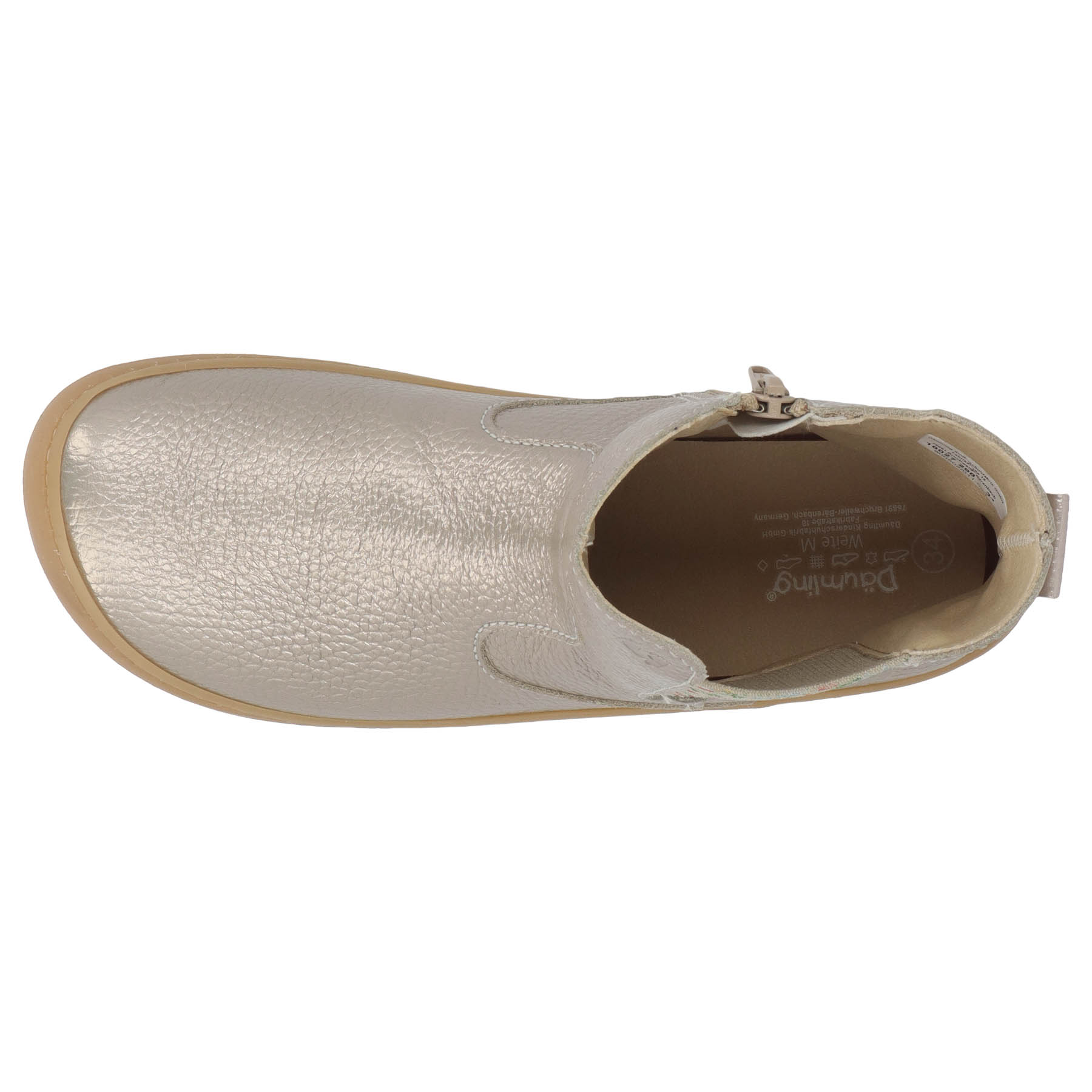 braune stiefel draufsicht