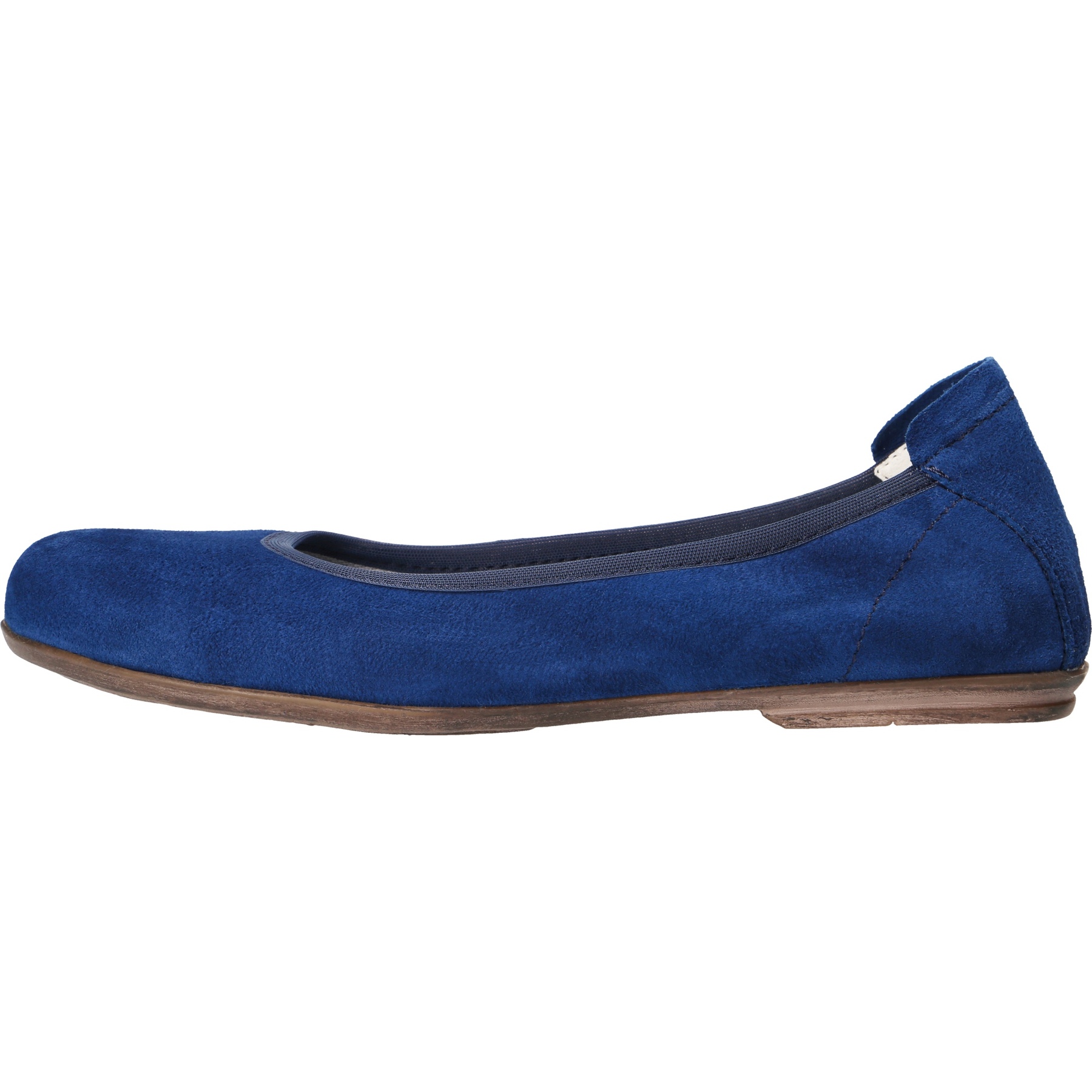 blaue ballerina seitenansicht links