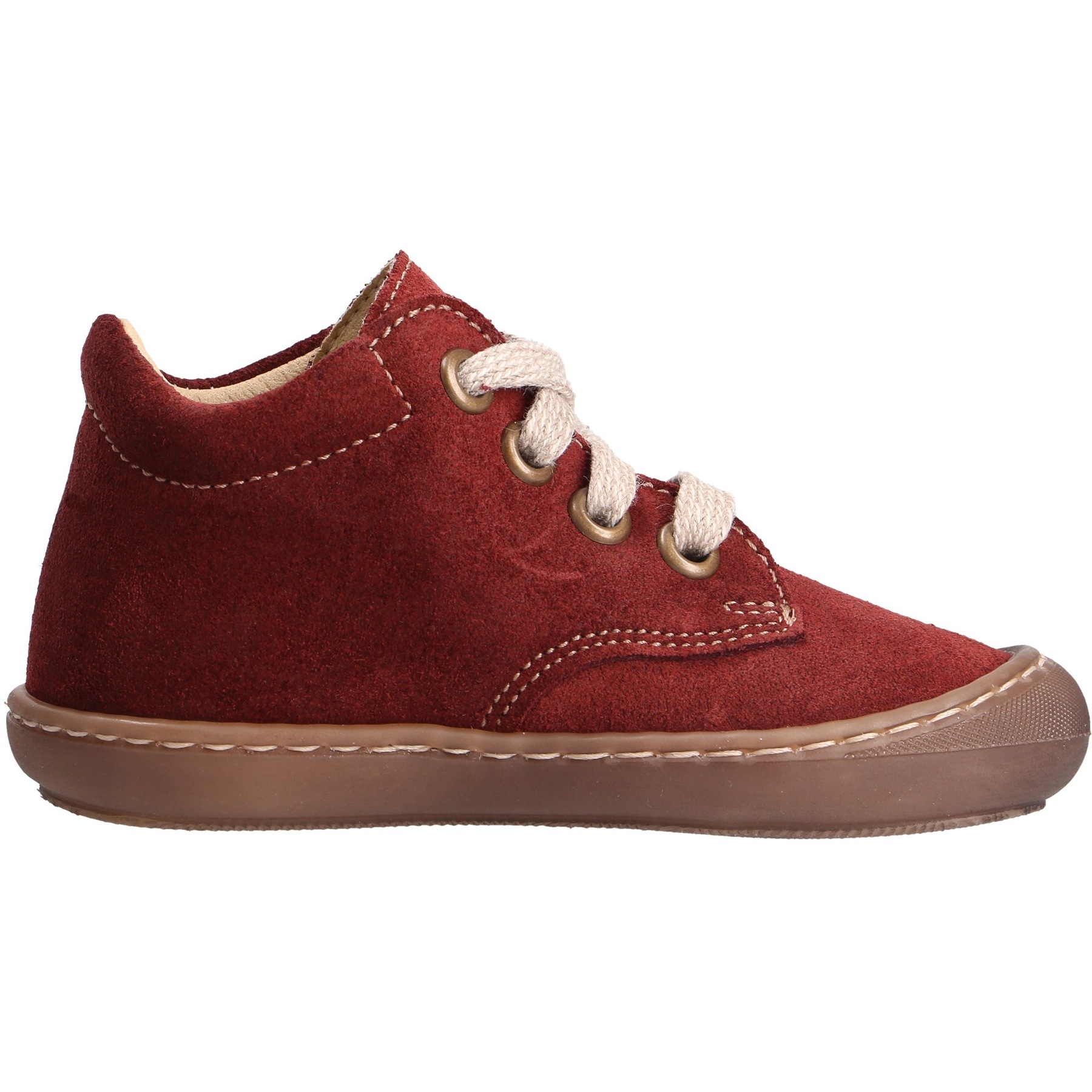 braune lauflernschuhe seitenansicht rechts