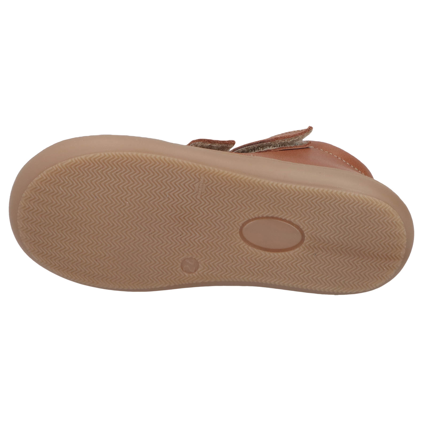 braune lauflernschuhe sohlenansicht