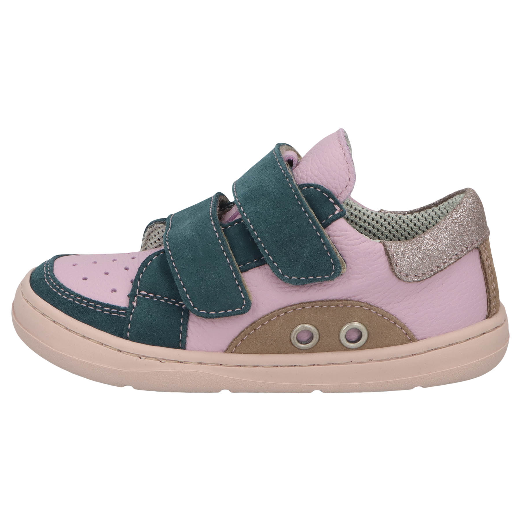 blaue lauflernschuhe seitenansicht links