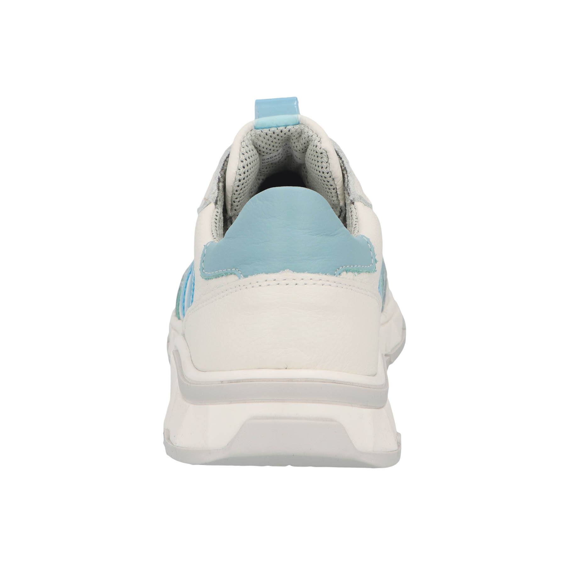 weiße sneaker hinteransicht