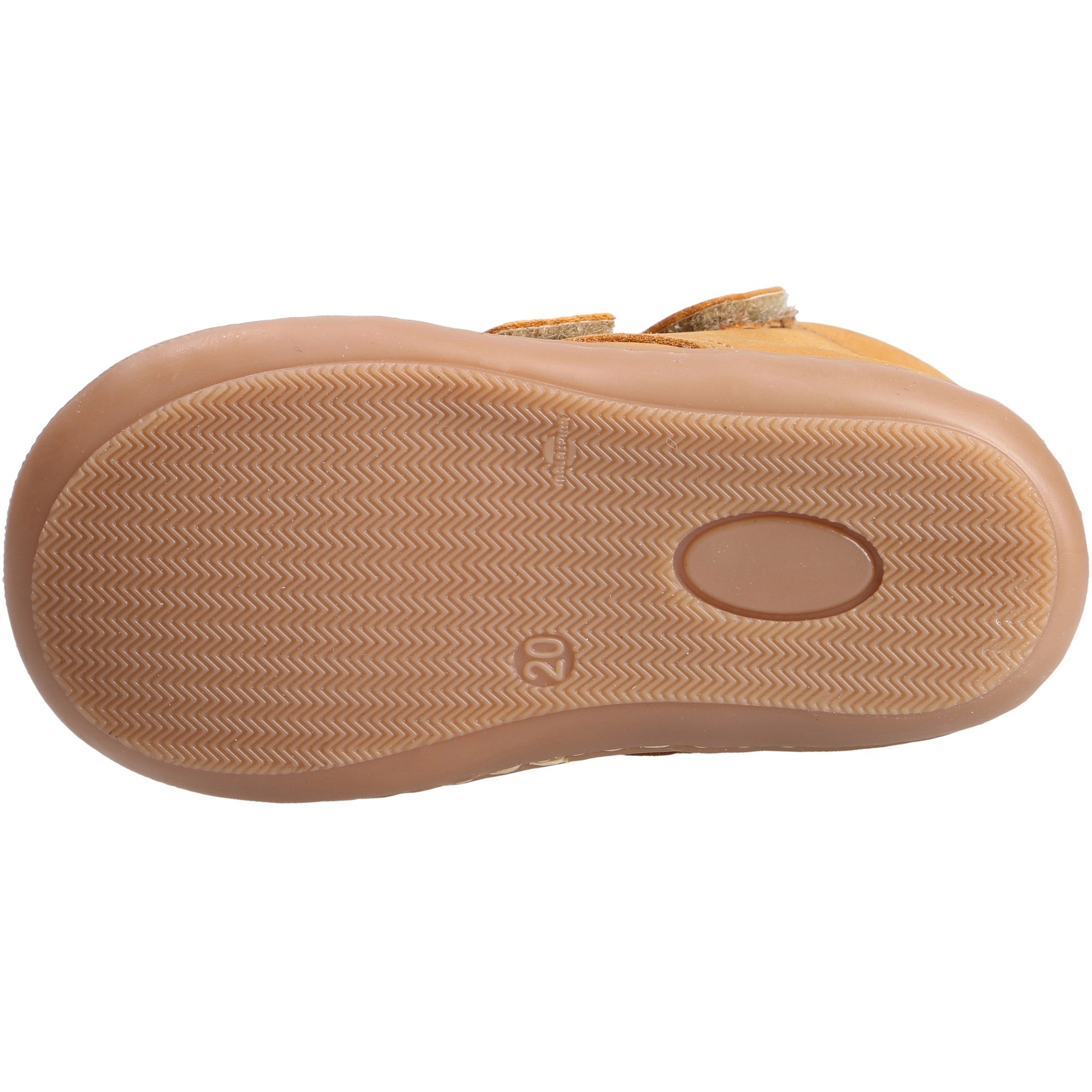 braune lauflernschuhe sohlenansicht