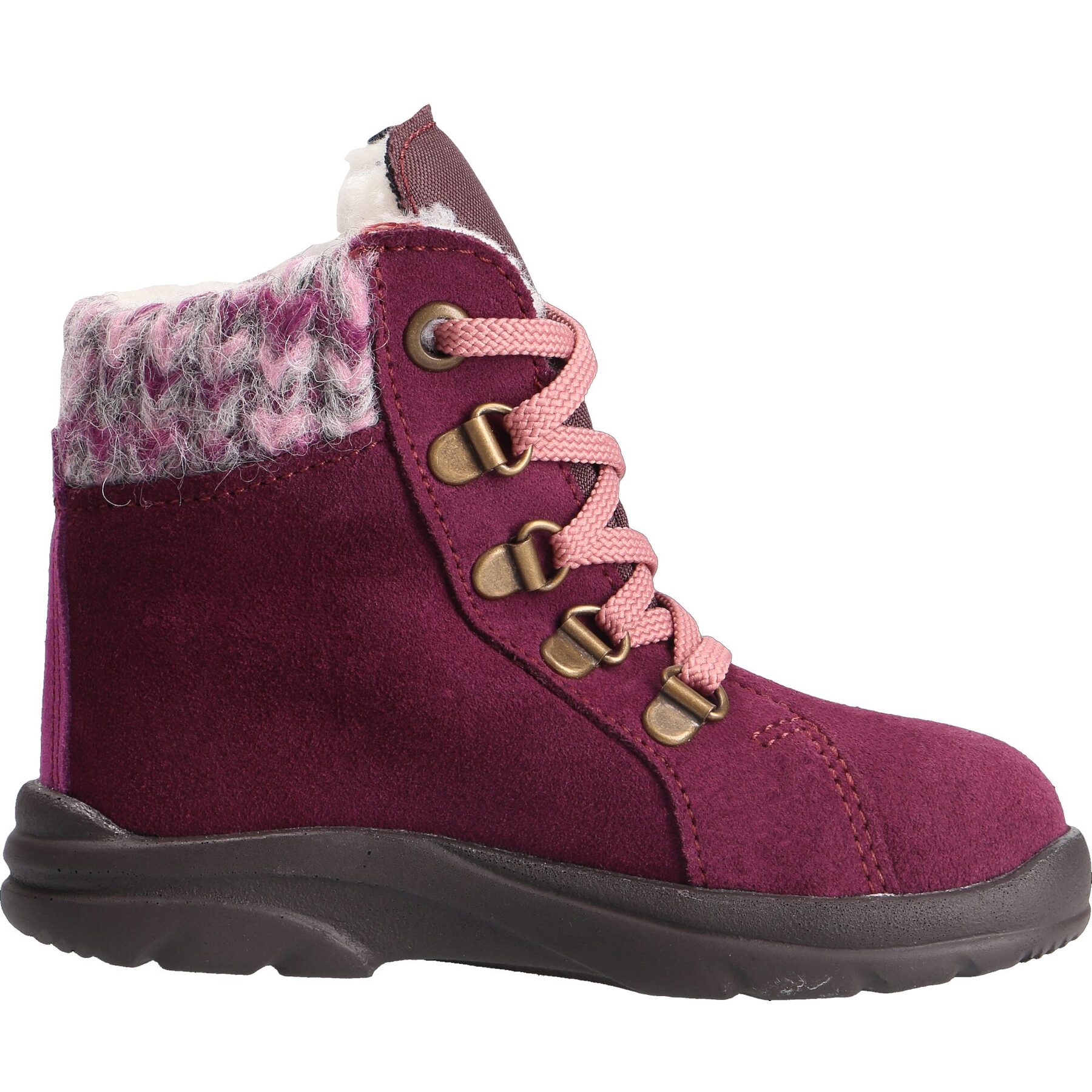 rote stiefeletten seitenansicht rechts