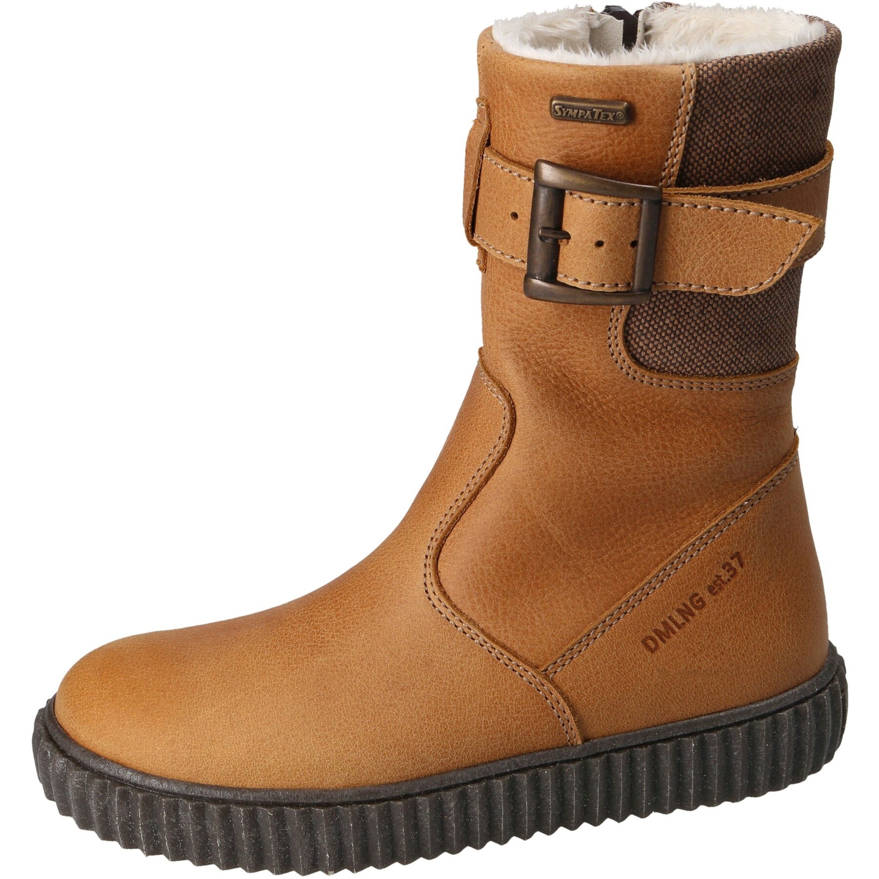 braune stiefel 3-4 ansicht