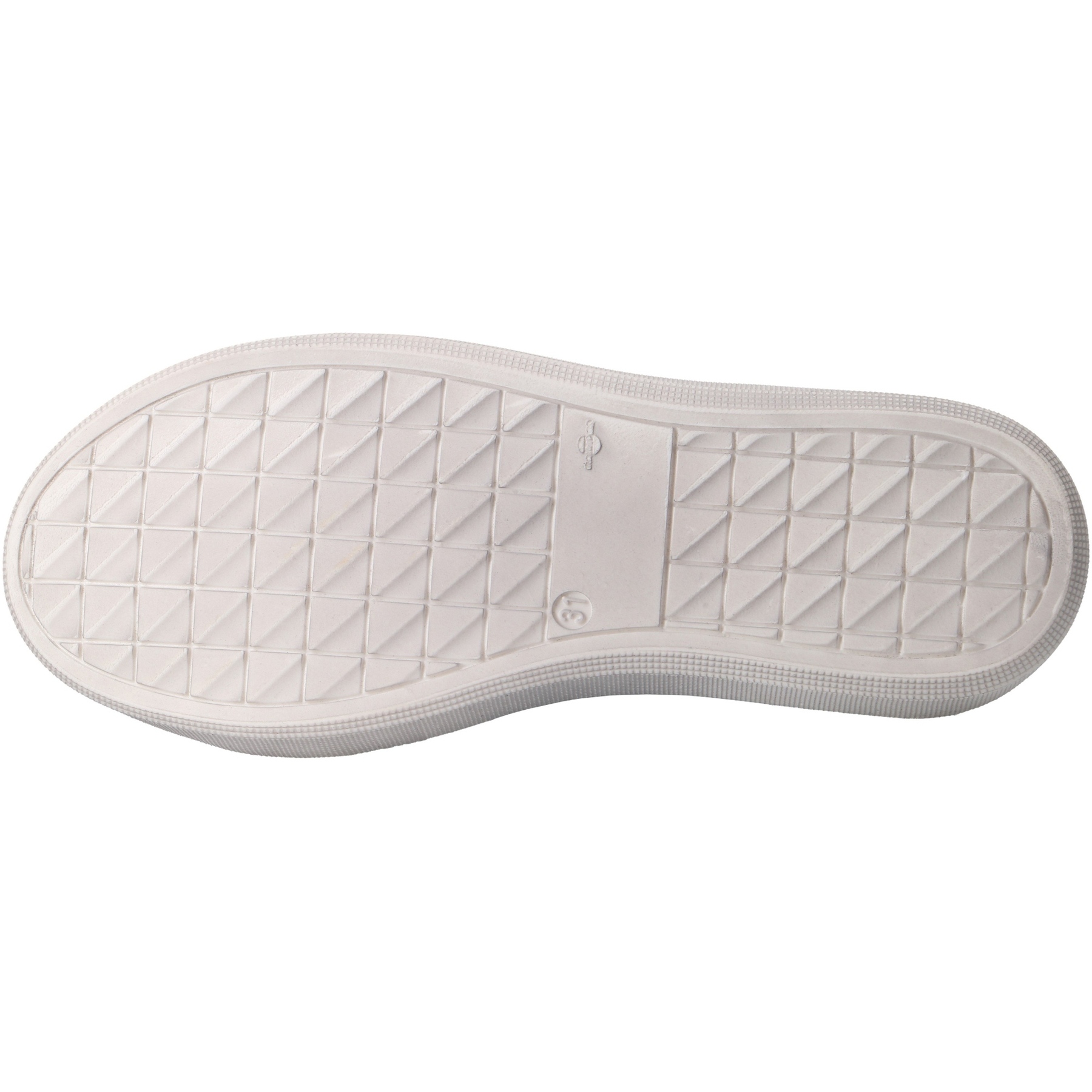 blaue mid cut sohlenansicht